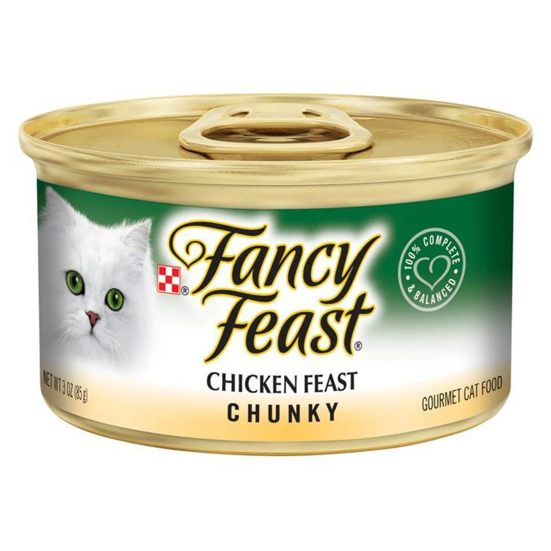 Fancy Feast Chunky Chicken Feast Cat Food 85g