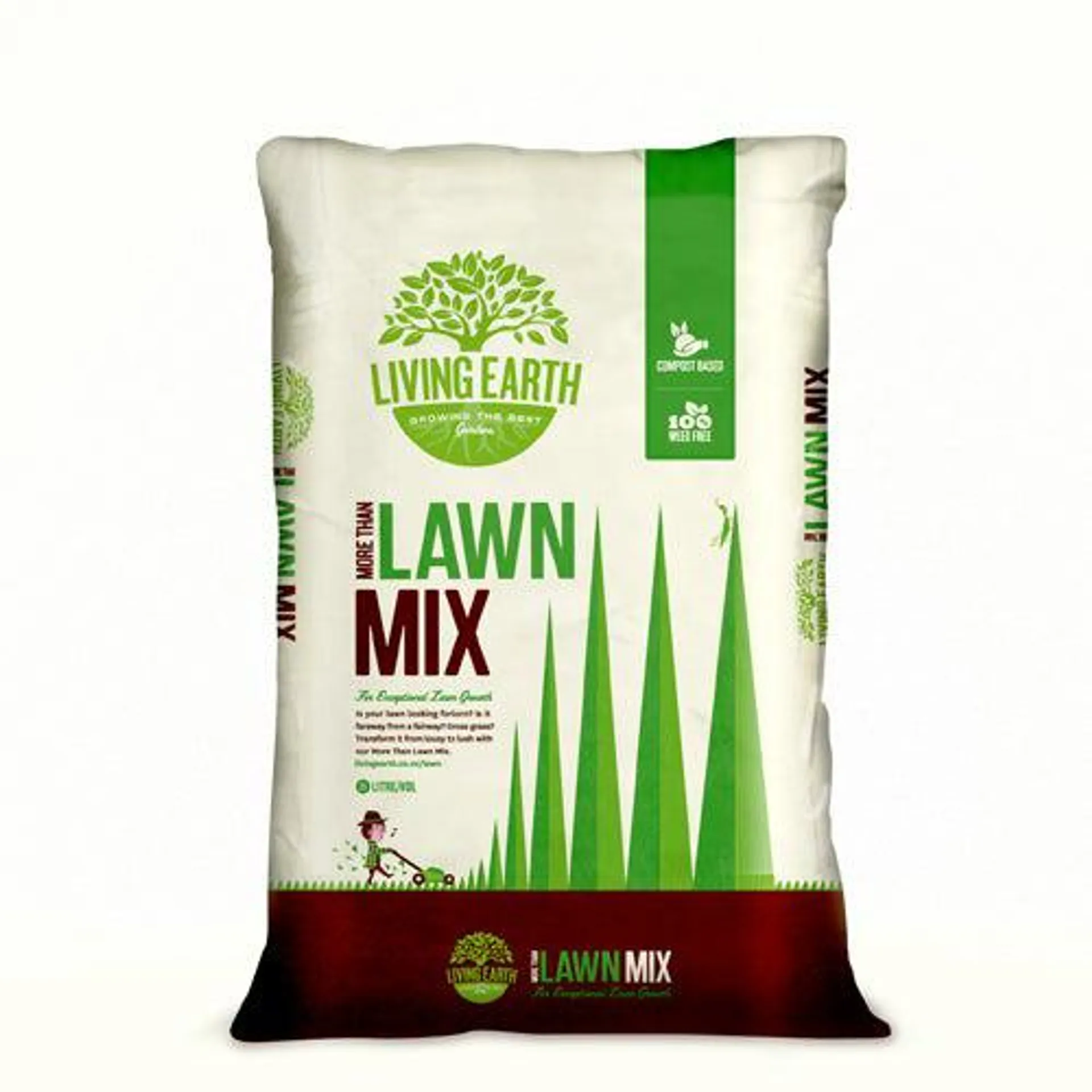 Living Earth More than Lawn Mix - 25L