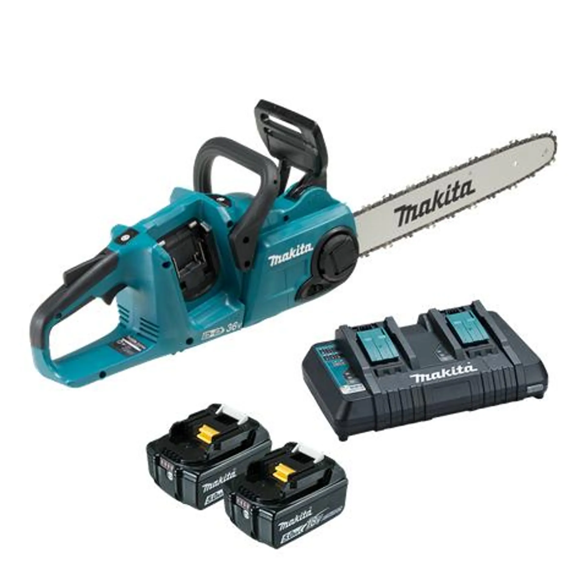 Makita LXT Cordless Chainsaw Brushless 16in 36V (2x18V) 5Ah