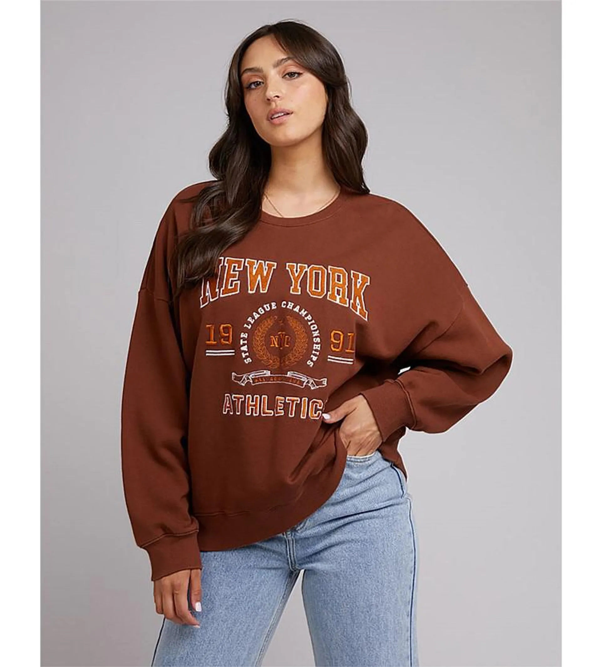 All About Eve NY Sports Sweater