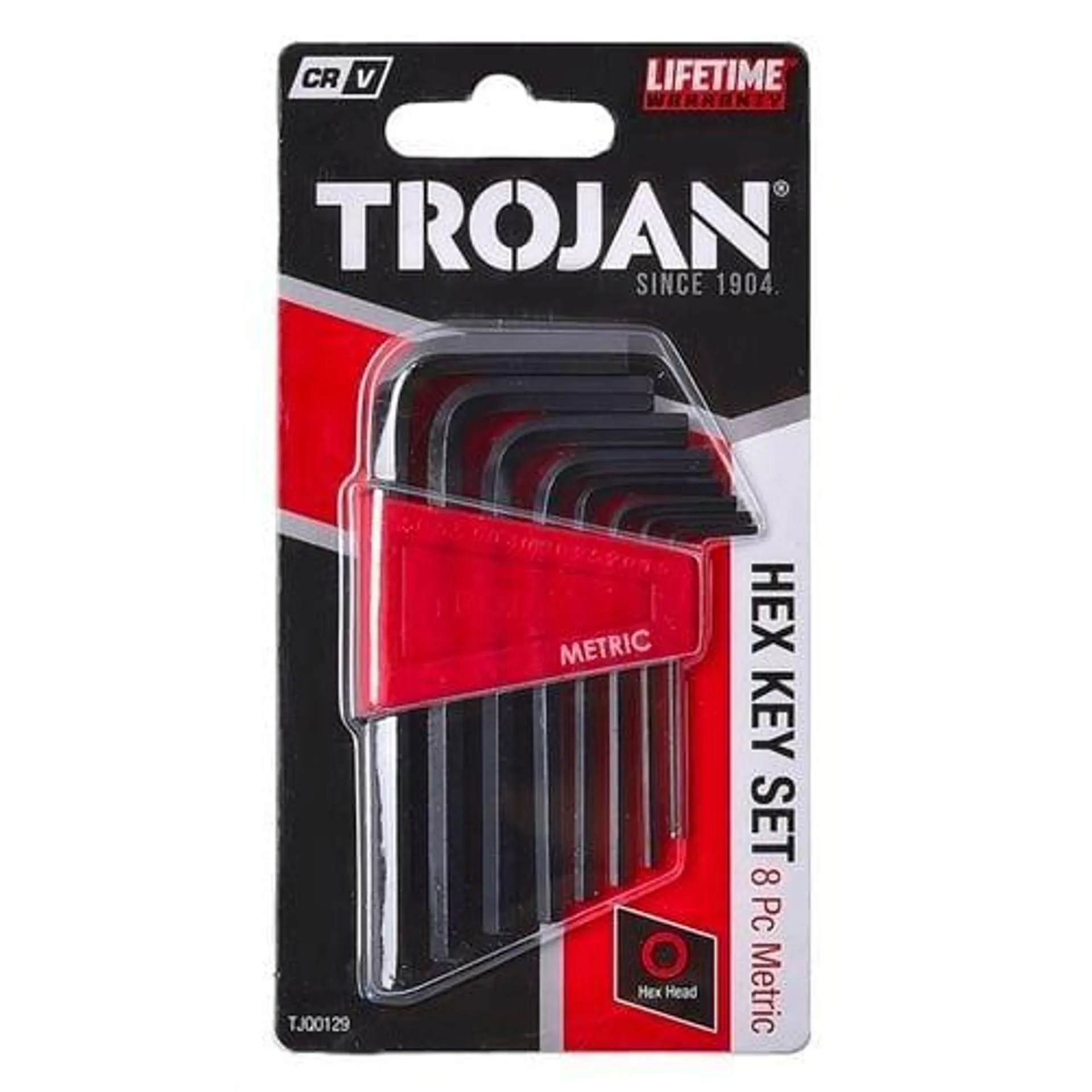 Trojan 8 Piece Metric Hex Keys Set