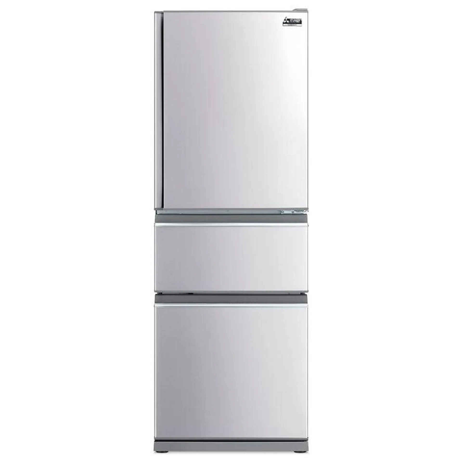 Mitsubishi Electric 328L Multi Drawer Fridge Freezer - Stainless