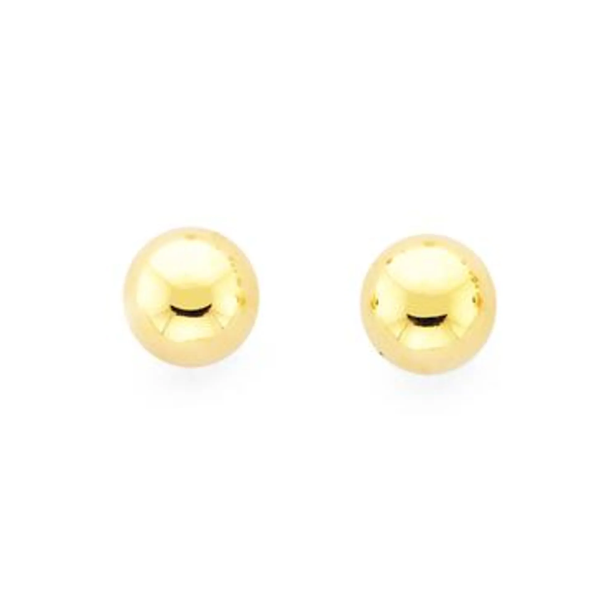 9ct, 4mm Ball Stud Earrings