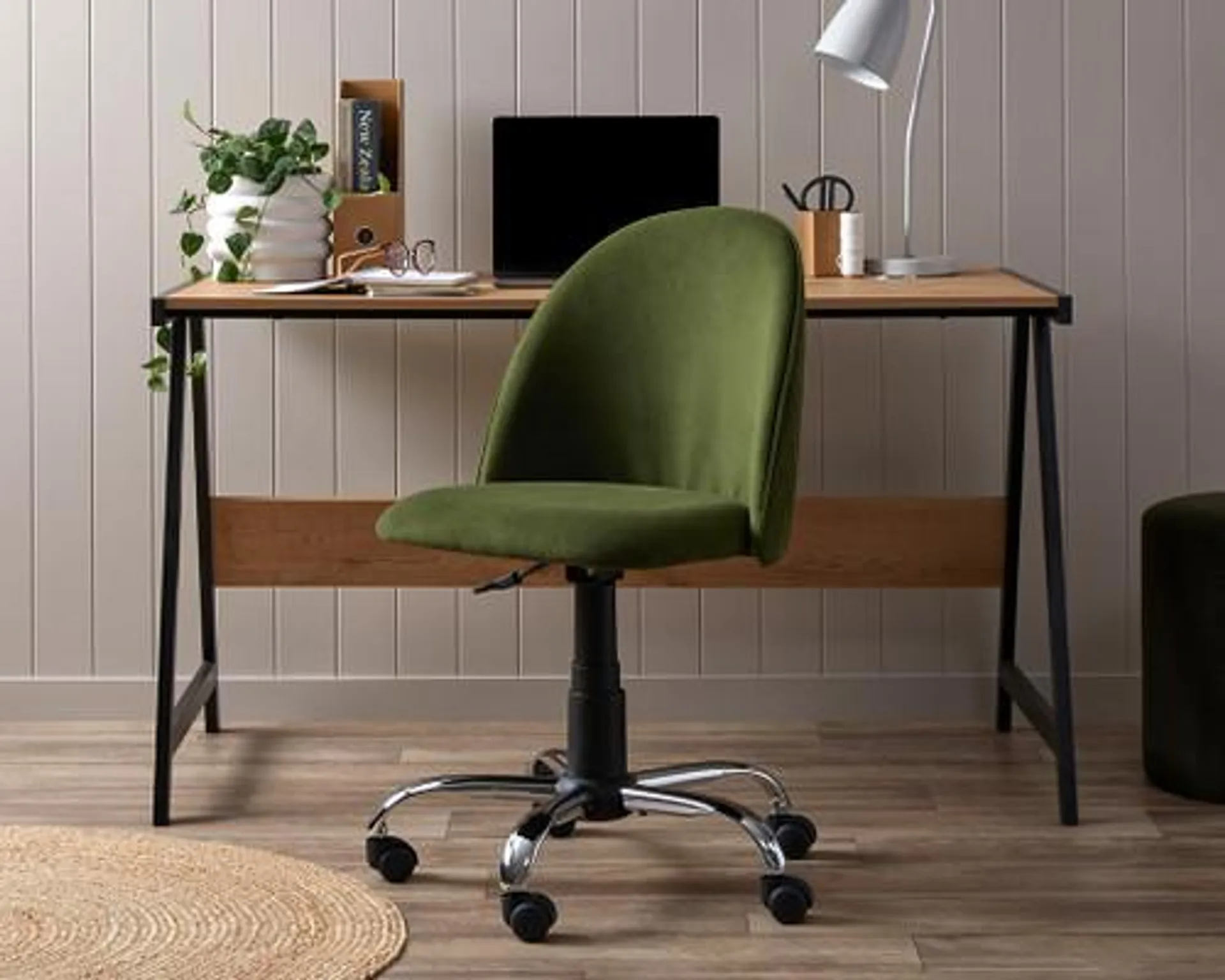Nolan Office Chair - Olive Green