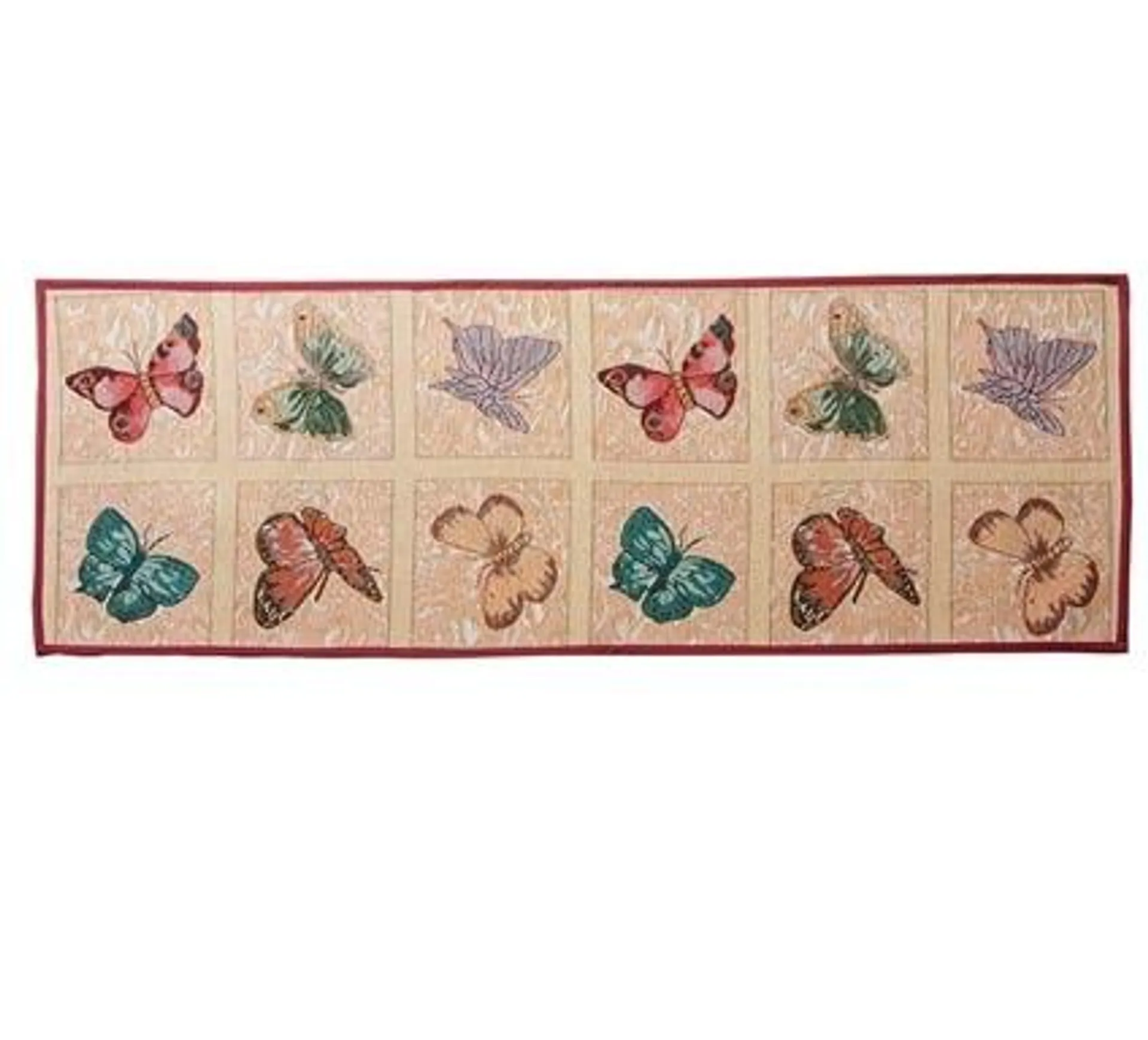 Butterfly Tapestry Mat