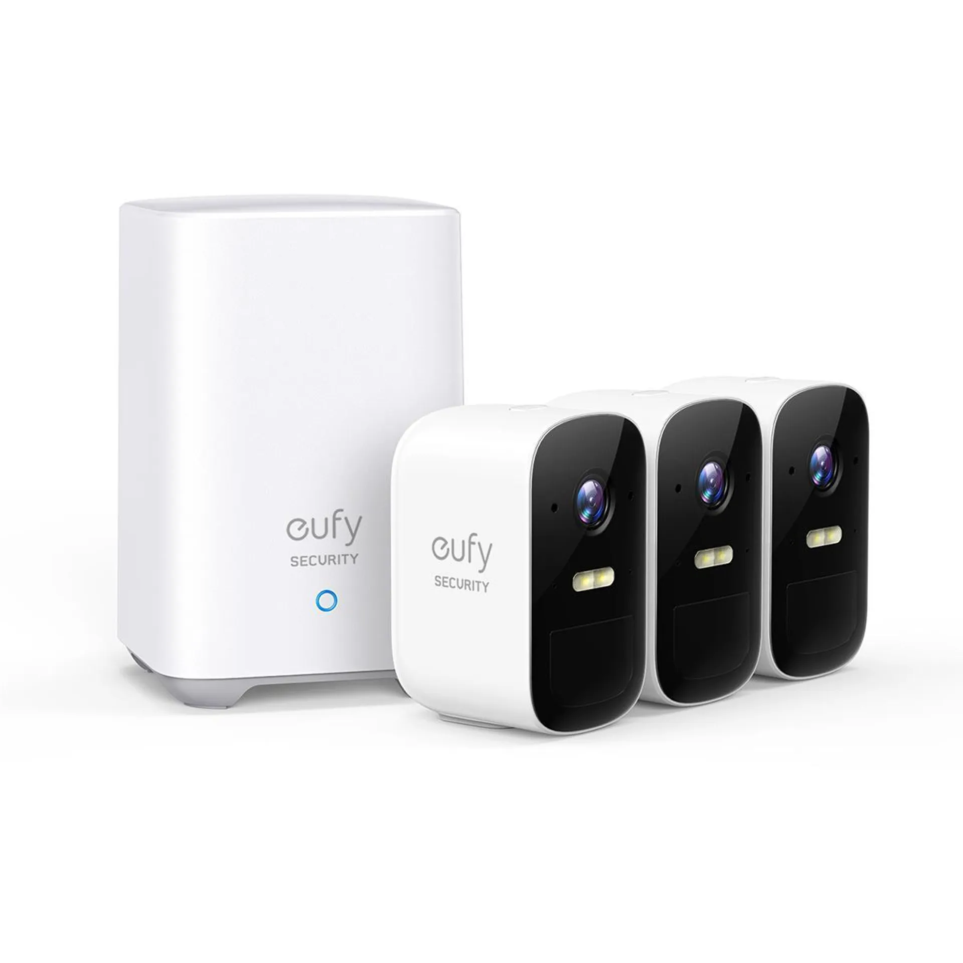 eufyCam 2C Pro 2K Wireless Home Security System (3 Pack)