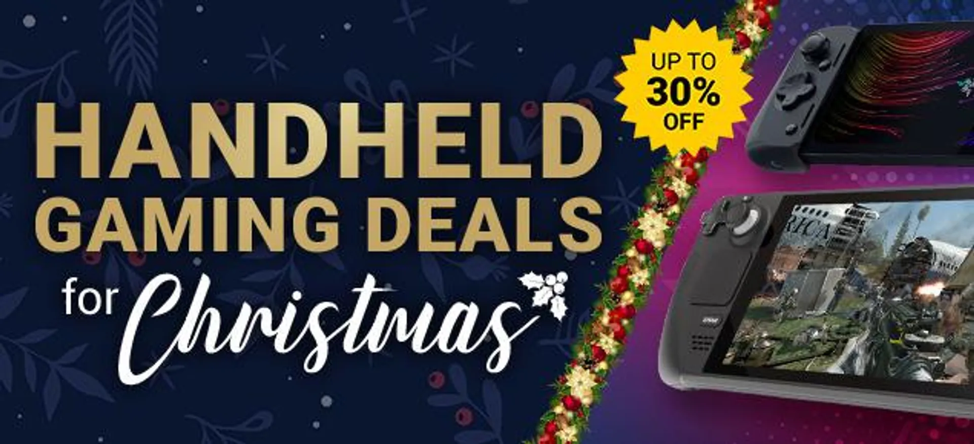 Handheld Gaming Deals for Christmas!