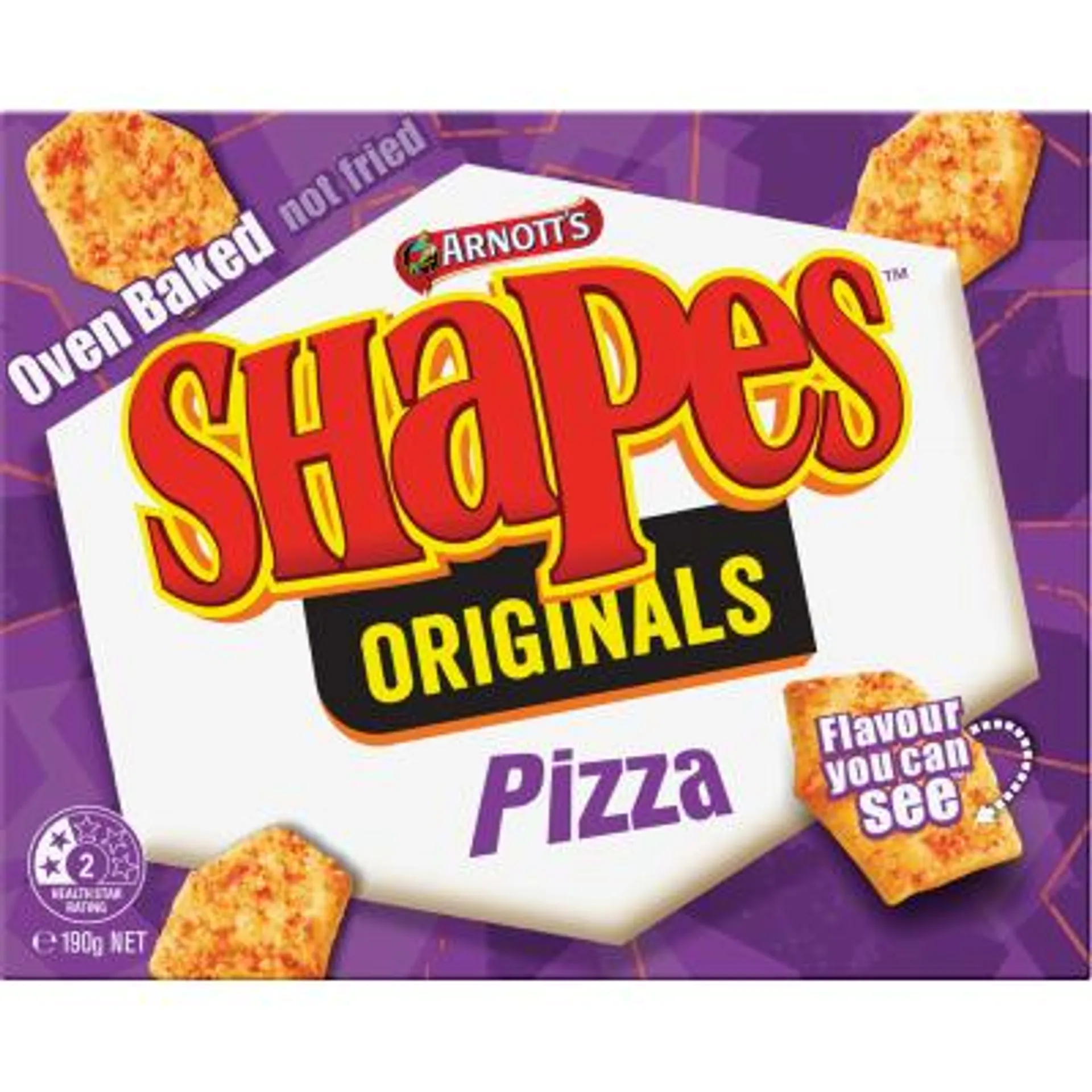 Arnott's Shapes Originals Pizza Crackers