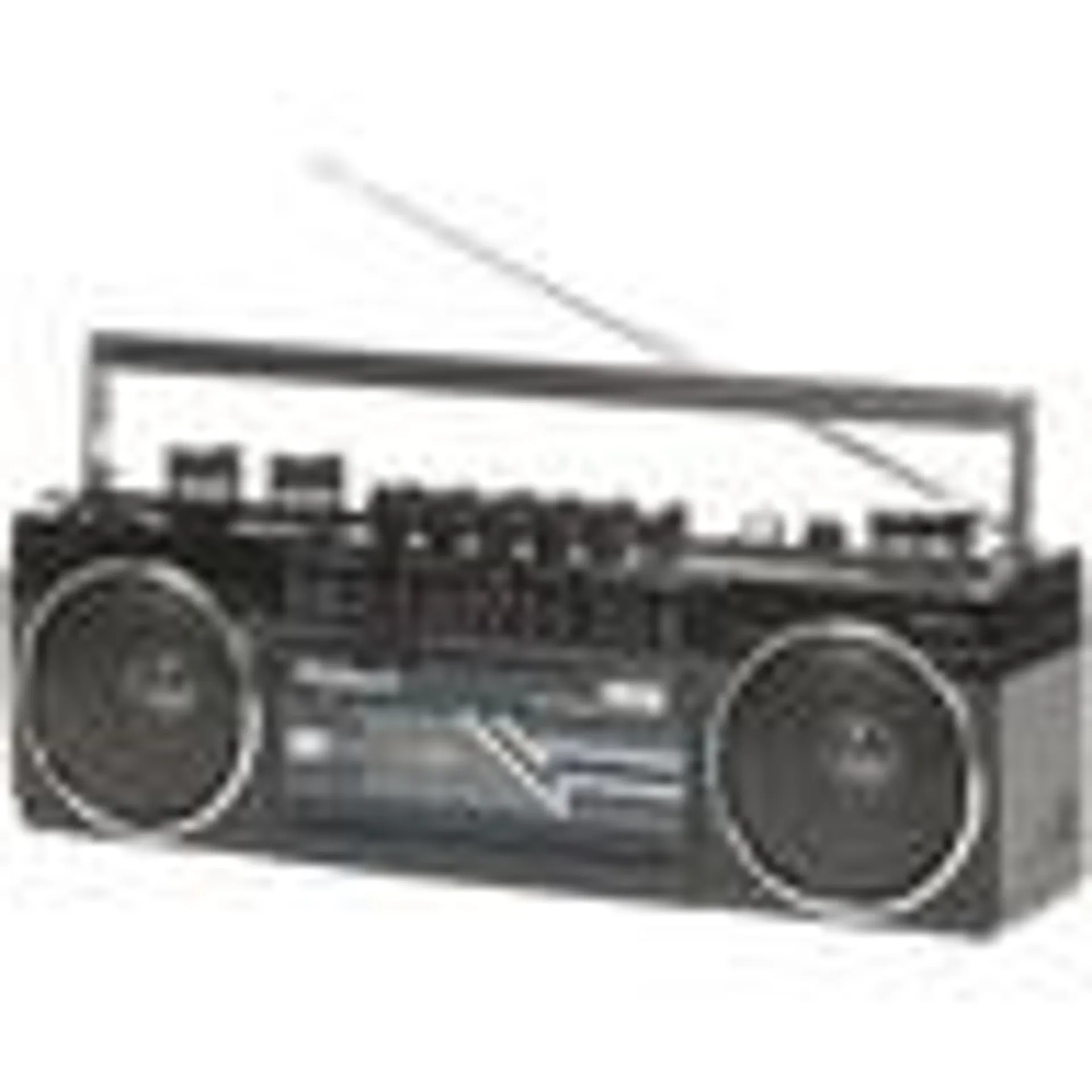 Boom Box with Cassette, Bluetooth® and AM/FM Radio