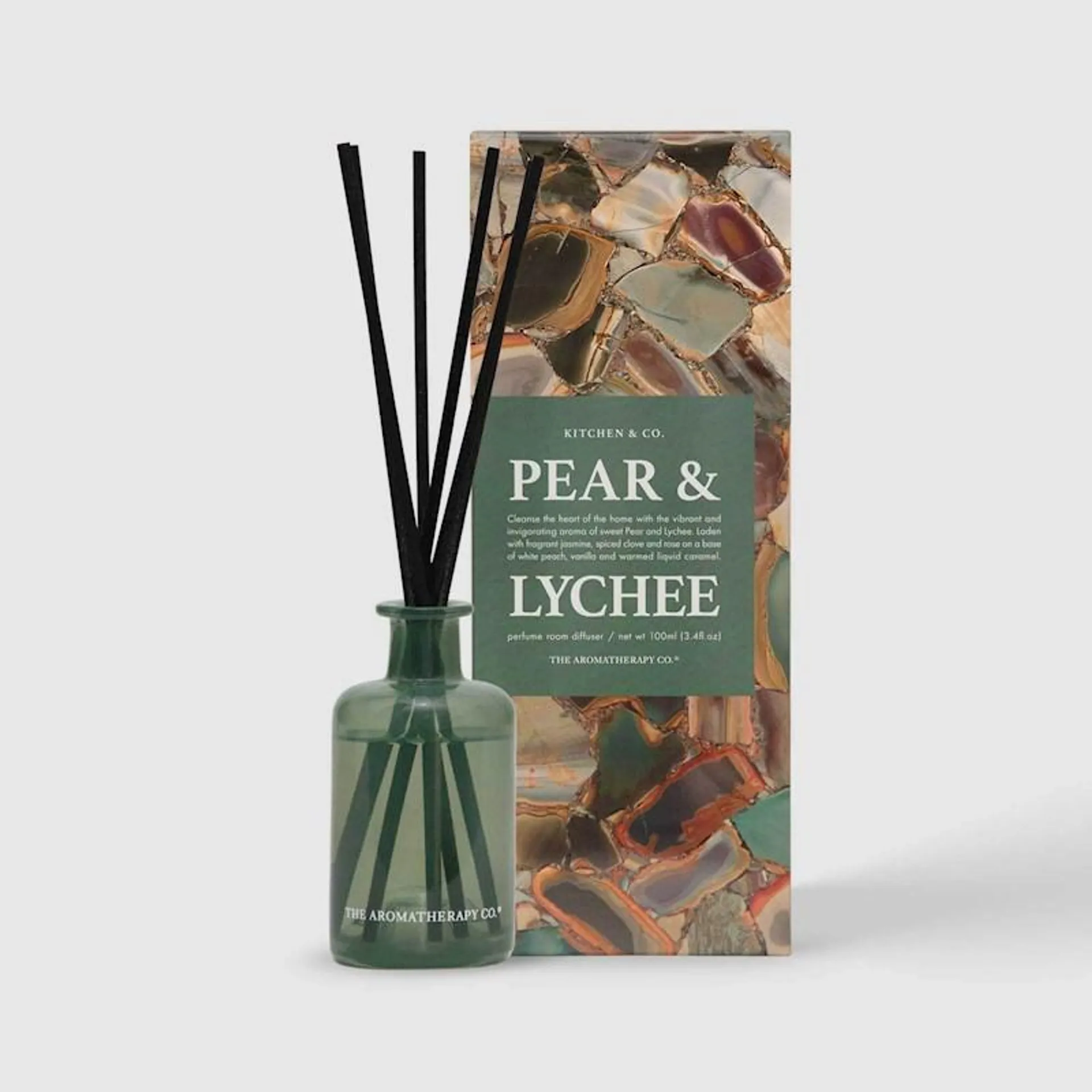 The Aromatherapy Kitchen& Co Stone Diffuser Pear & Lychee