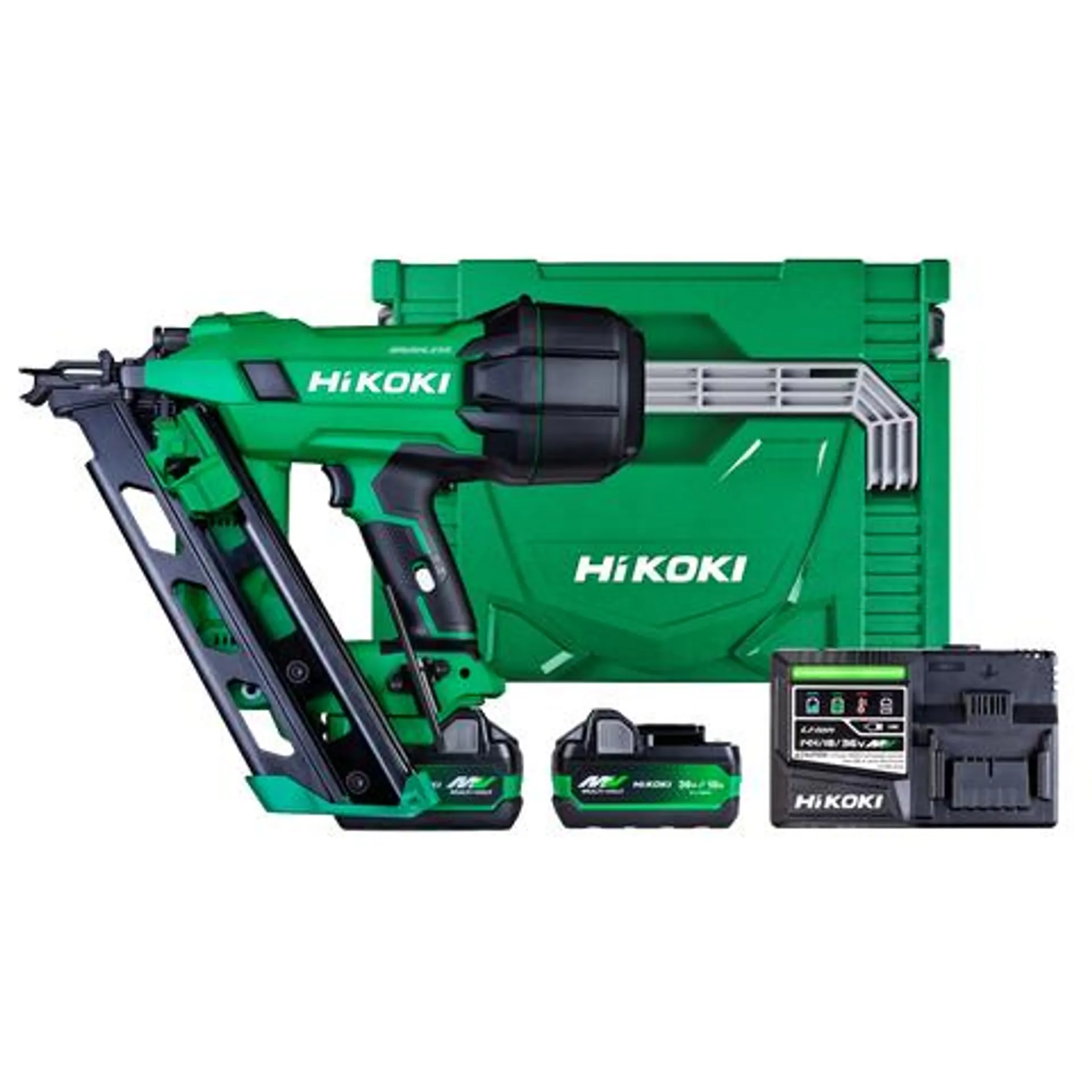 HiKOKI Cordless Framing Nailer Gasless Brushless 18V (2 x 5Ah)