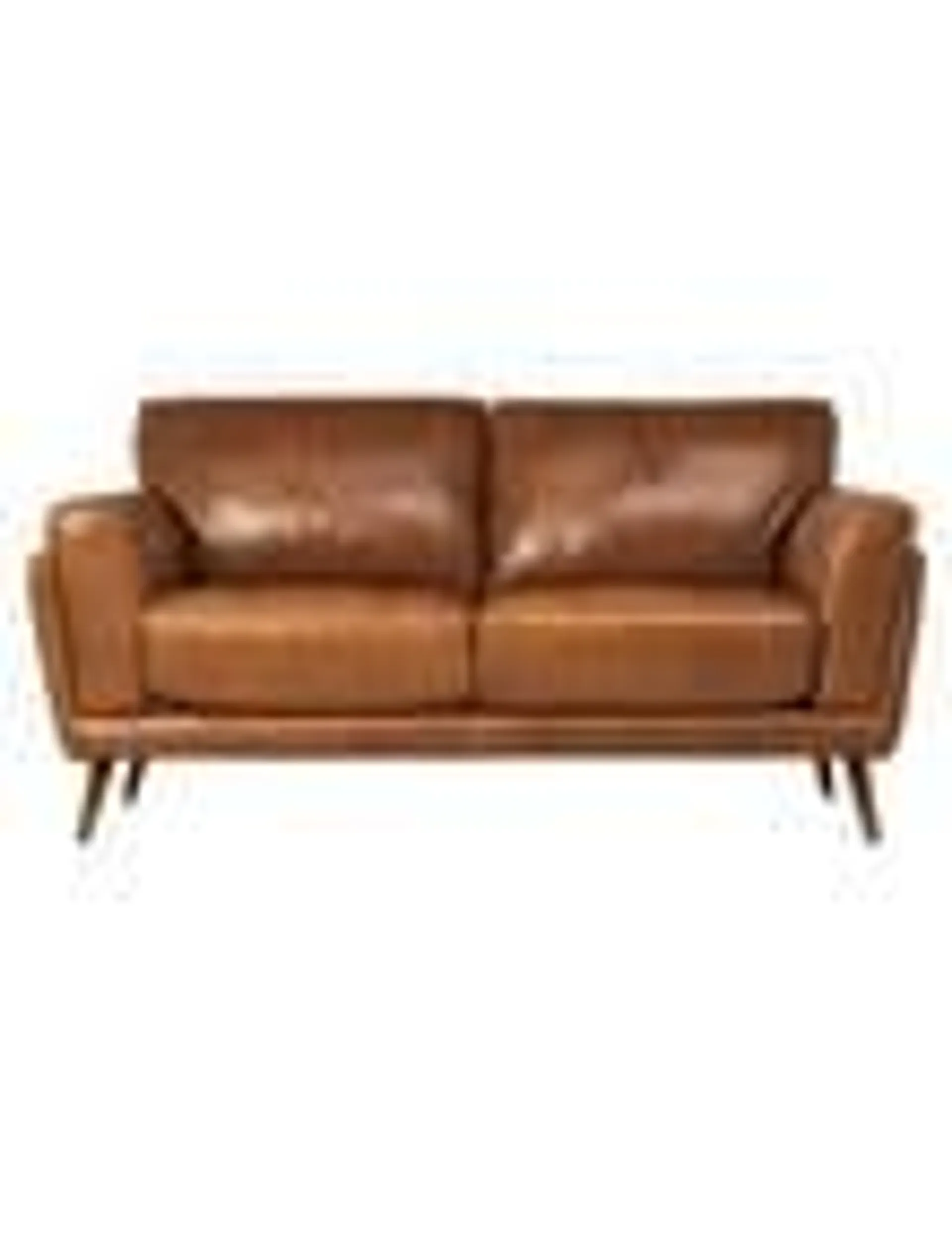 LUCA Hendrix Leather 2 Seater Sofa