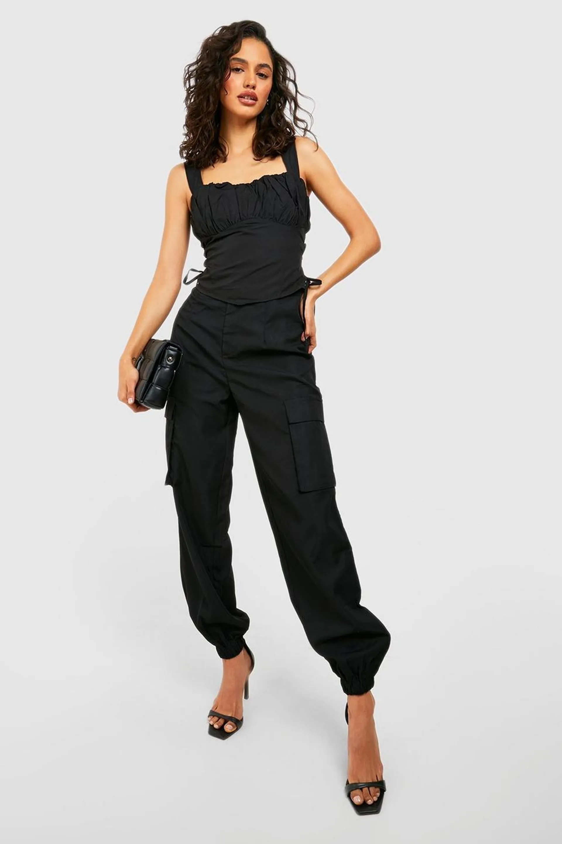 Relaxed Fit Cargo Trousers