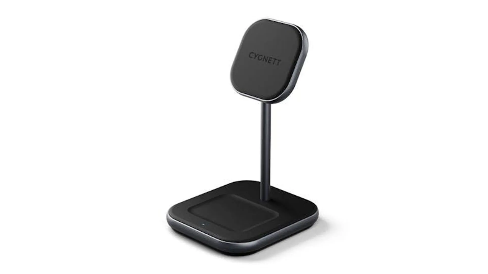 Cygnett MagDesk 7.5W 2-in-1 Magnetic Wireless Charger - Black