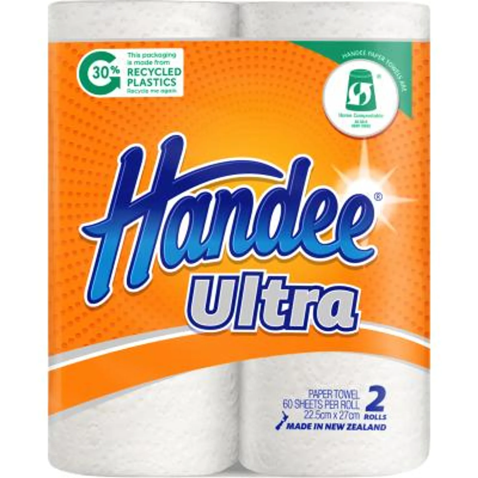 Handee Ultra 2 Ply Paper Towels