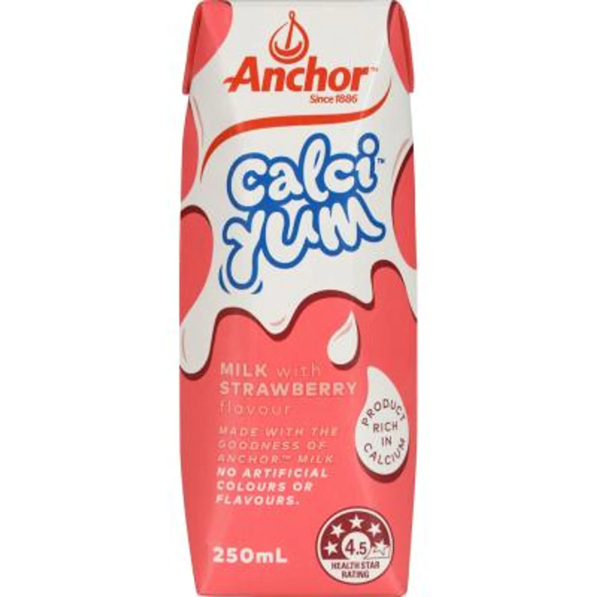 Anchor Calci-Yum Strawberry Flavour Milk