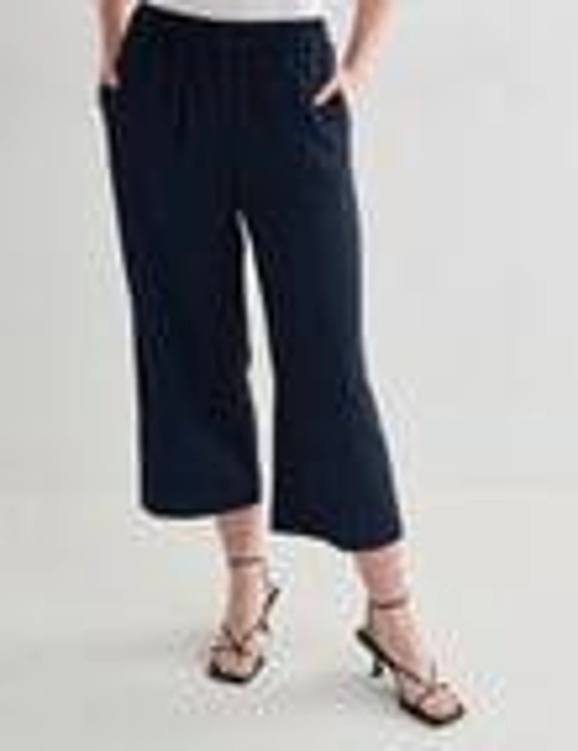 Oliver Black Culotte Dress, Navy