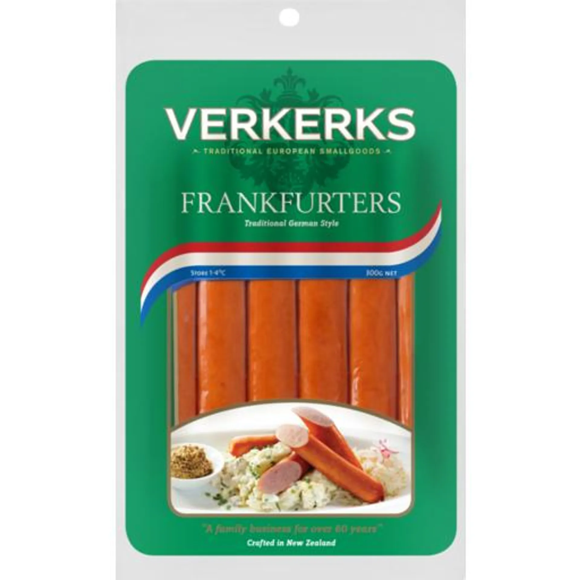 Verkerks Frankfurters 300g