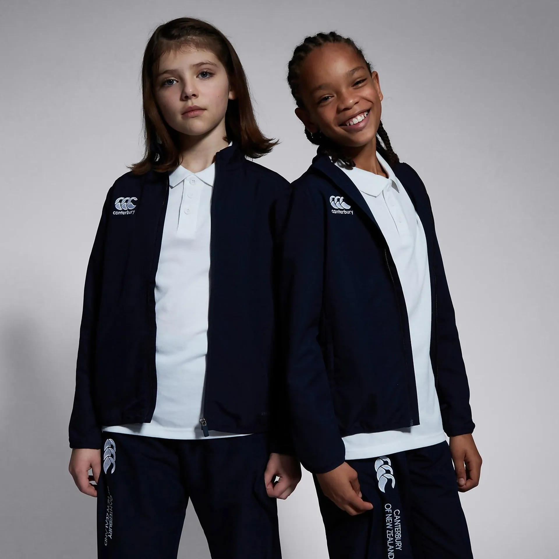 JUNIOR UNISEX CLUB TRACK JACKET NAVY