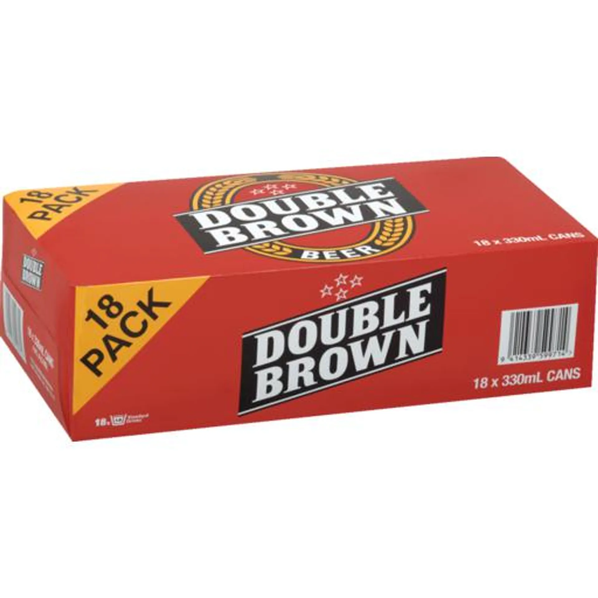 Double Brown 330ml Cans 18 Pack