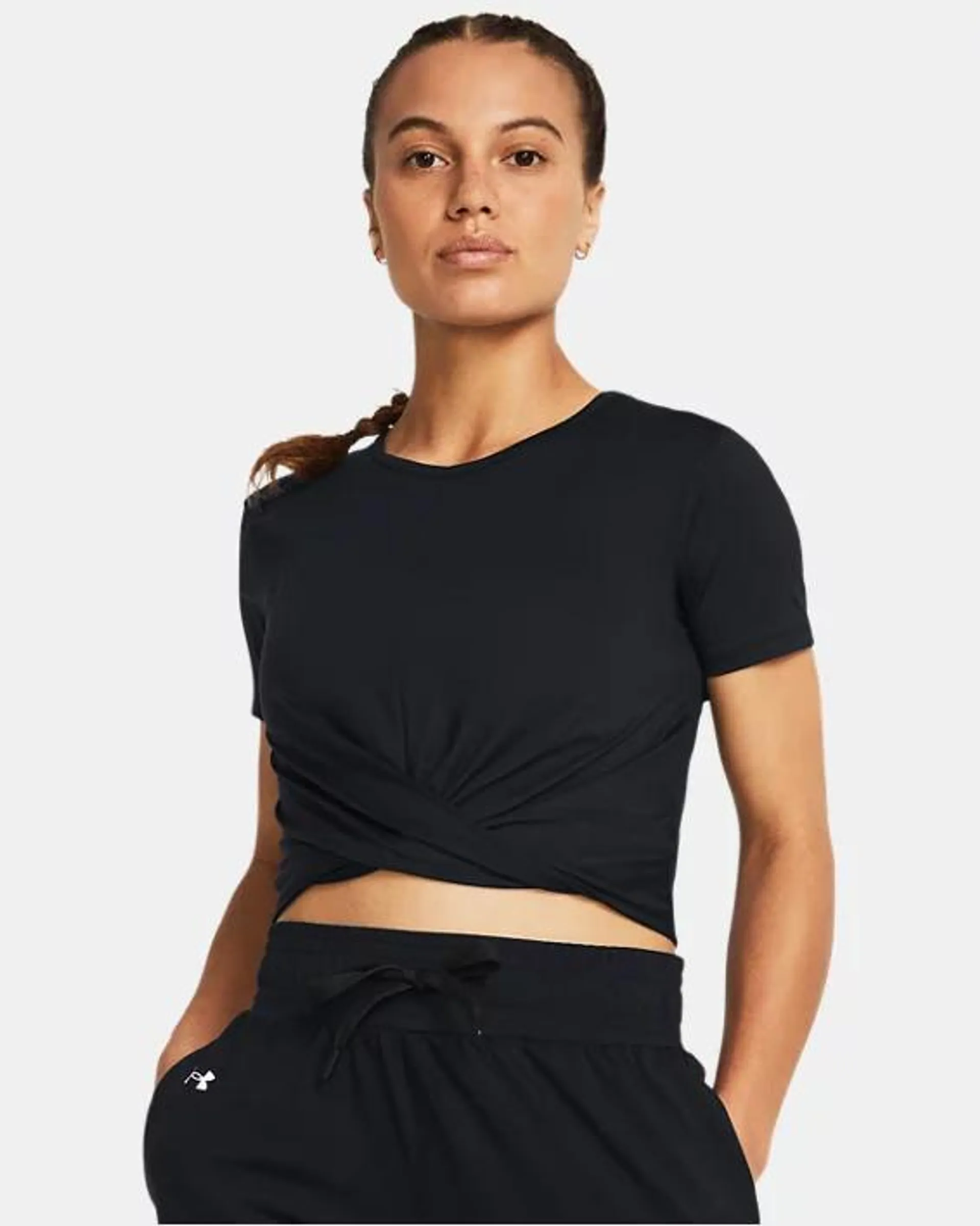 Women's UA Motion Crossover Crop Short Sleeve