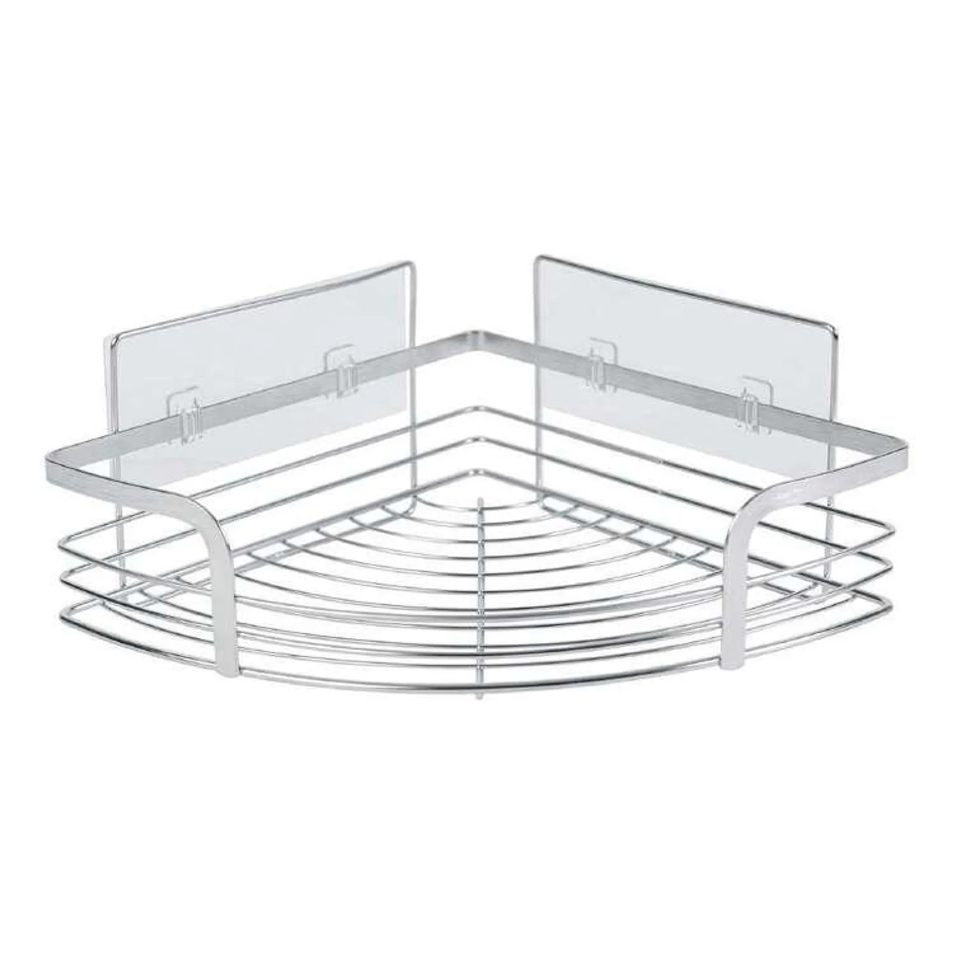 Naleon Stainless Steel Corner Basket Chrome