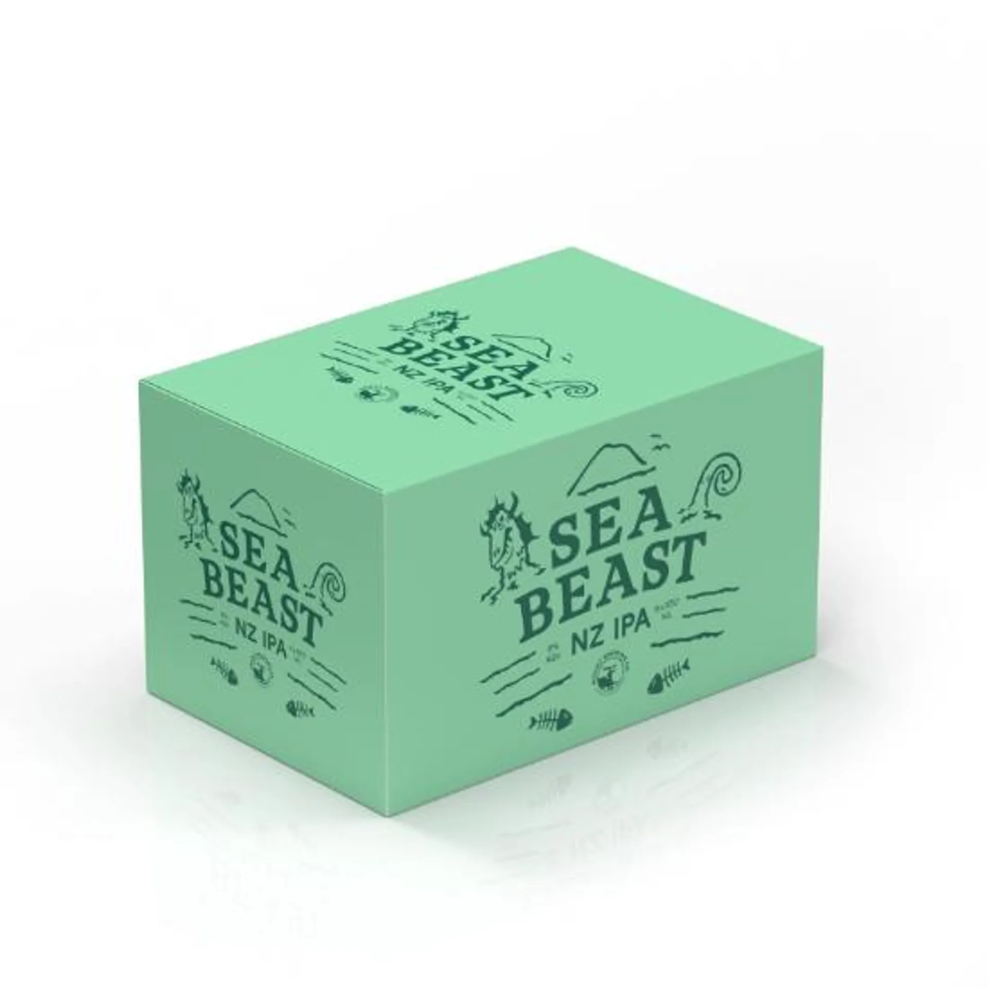 Mount Brewing Co. Sea Beast NZ IPA Cans 6x330ml