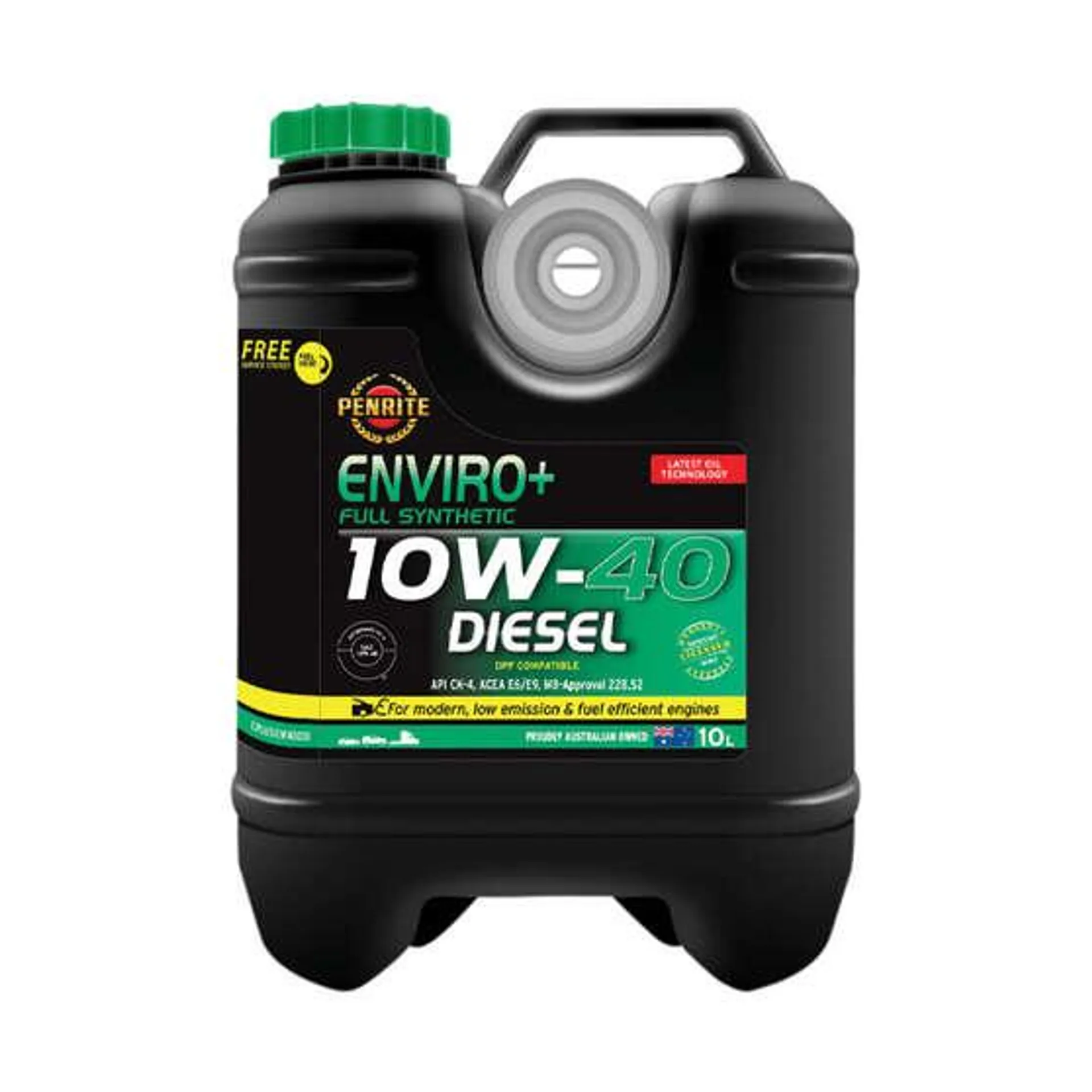 Penrite Enviro+ Engine Oil - 10W-40, 10 Litre