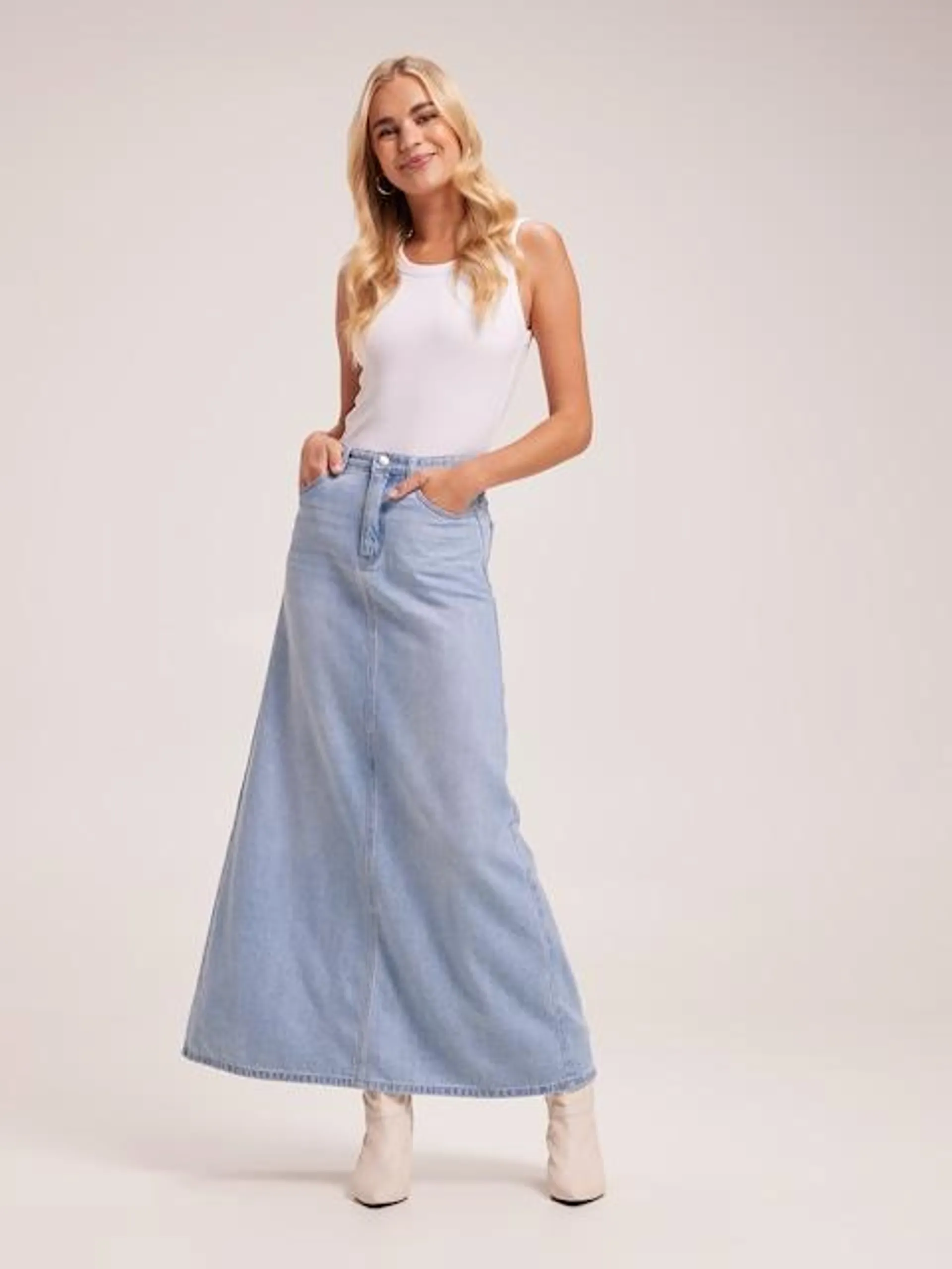 Just Jeans Originals Scarlette Denim Maxi Skirt