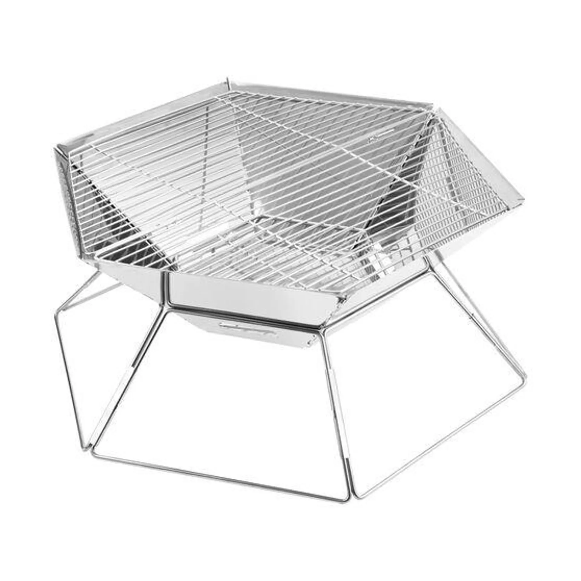 Ridge Ryder Foldable Fire Pit with Grill