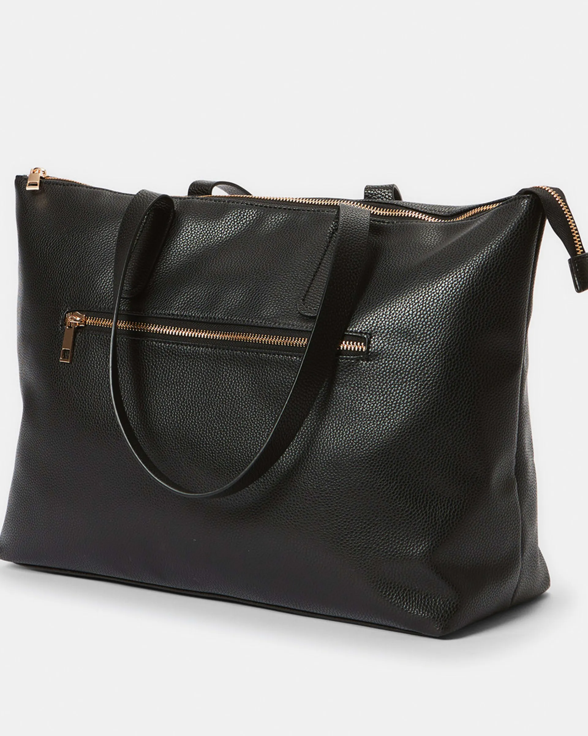 Zip Front Tote Bag