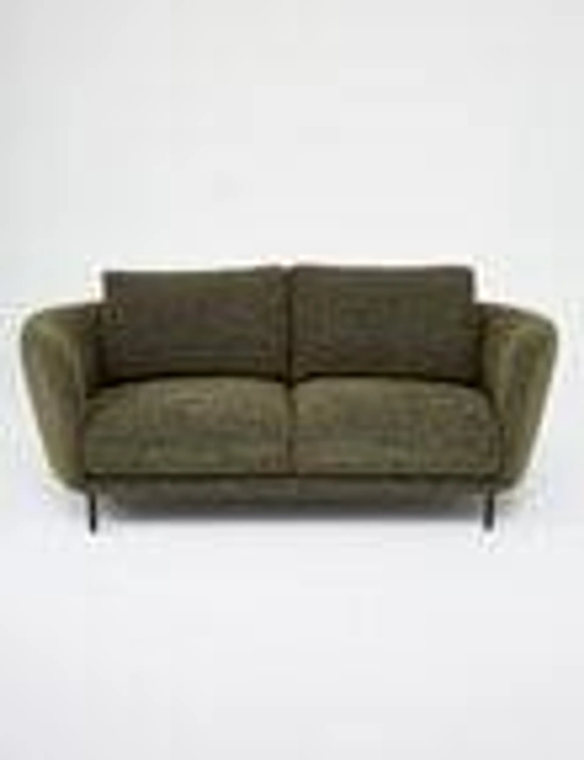 LUCA Milan Fabric 2.5 Seater, Green