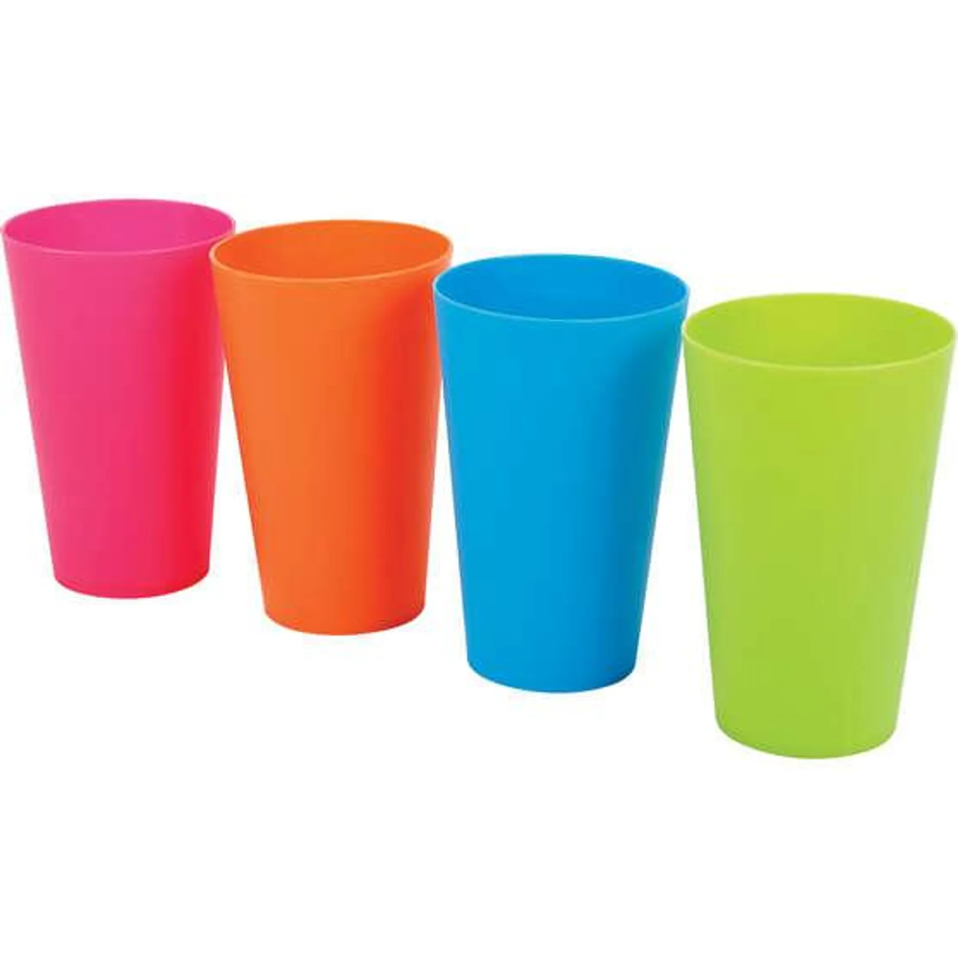 Ridge Ryder Plastic Tumbler 4pk 7cm