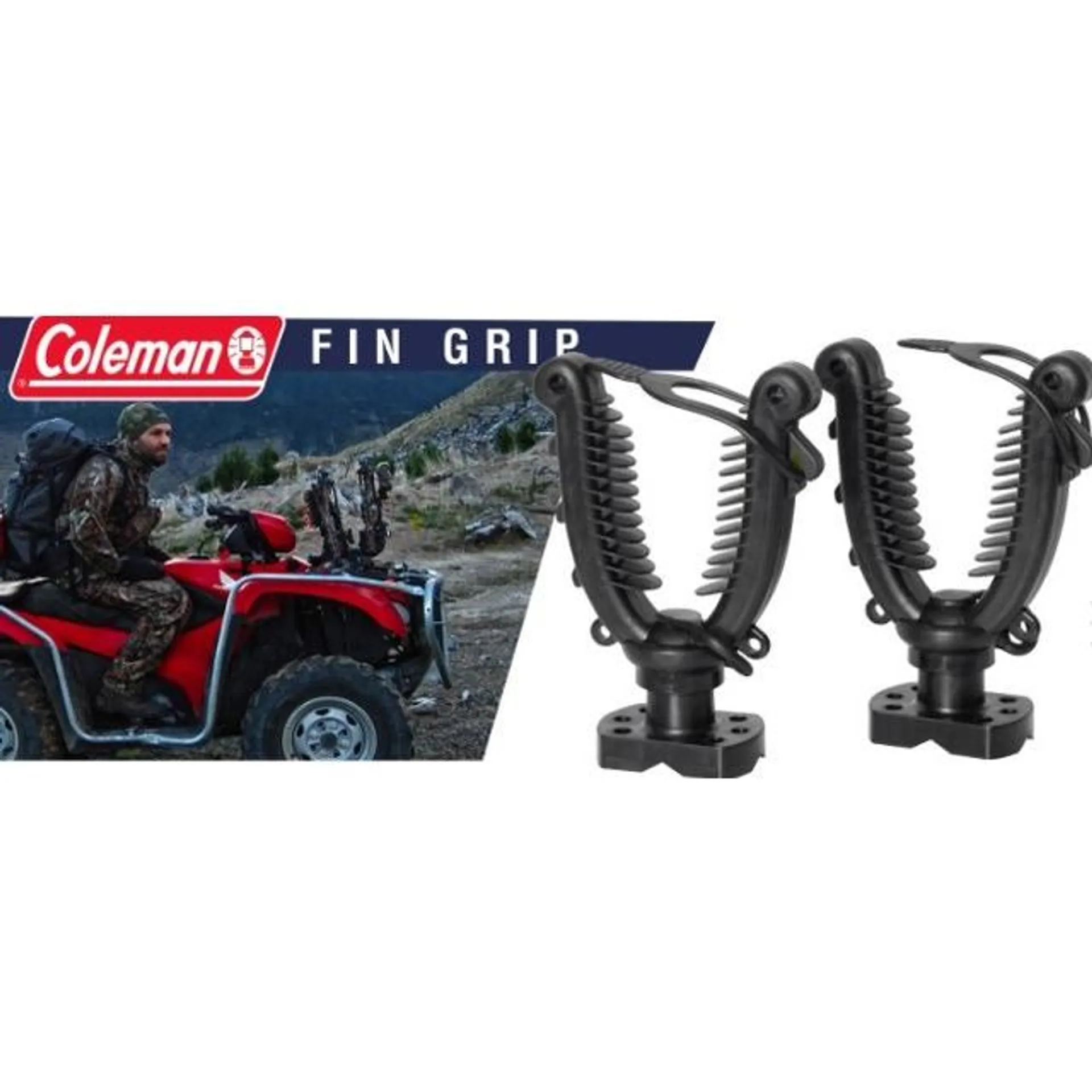 Coleman Fin Grip Pro Rack Black