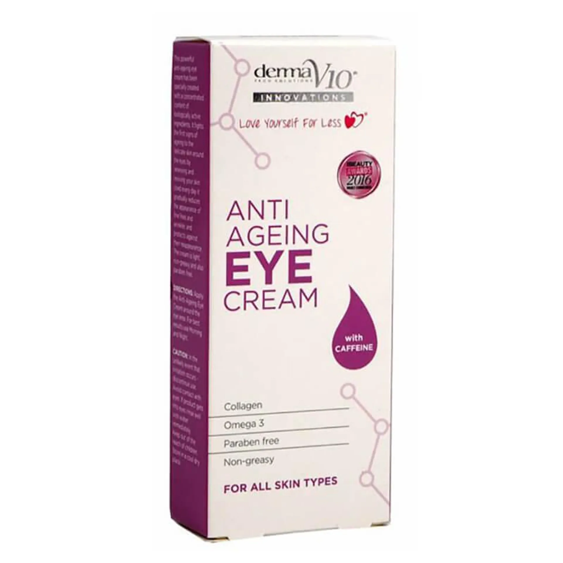 Derma V10 Anti-Ageing Eye Cream 15ml