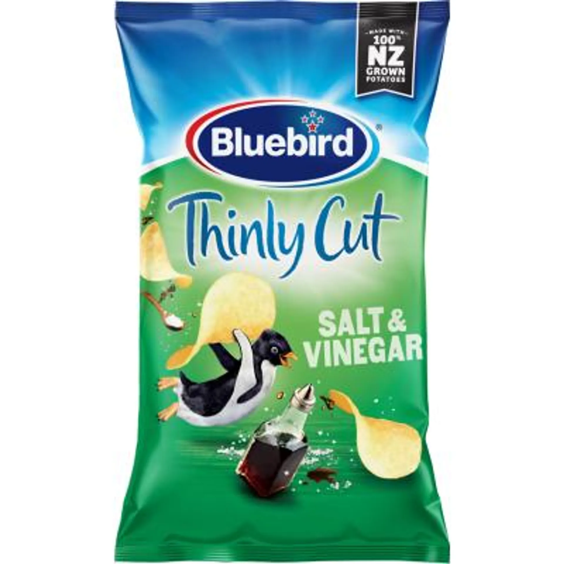 Bluebird Thinly Cut Salt & Vinegar Potato Chips