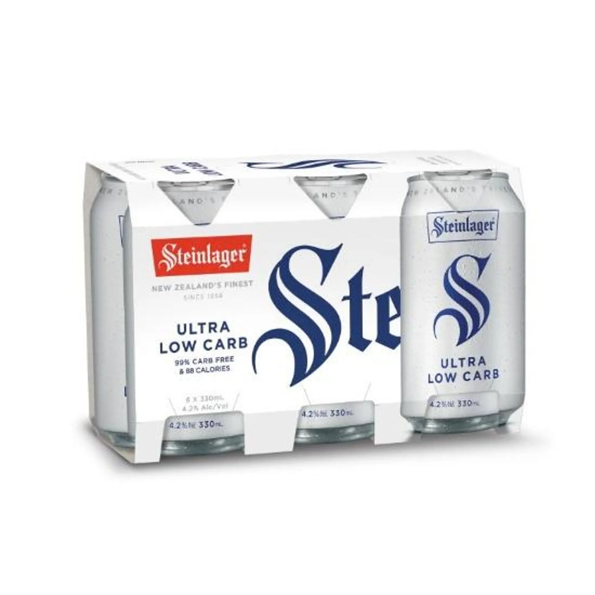 Steinlager Ultra Low Carb Cans 6x330ml