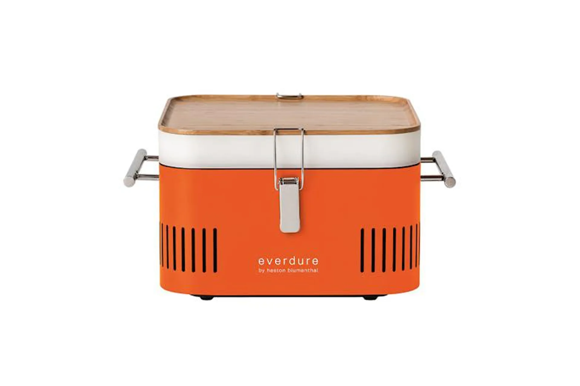 Everdure Cube Portable Charcoal Barbeque - Orange