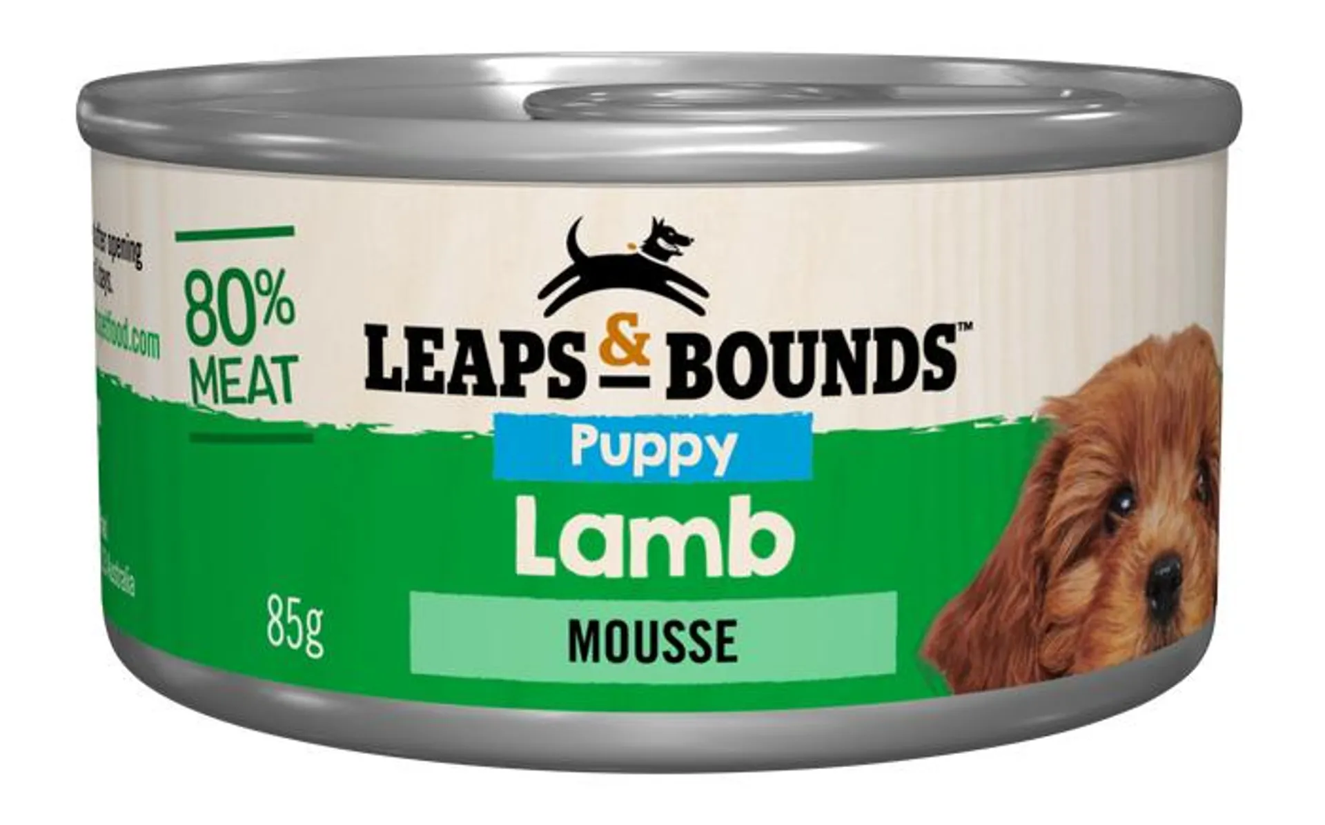 Leaps & Bounds Puppy Lamb Mousse 12x85 G