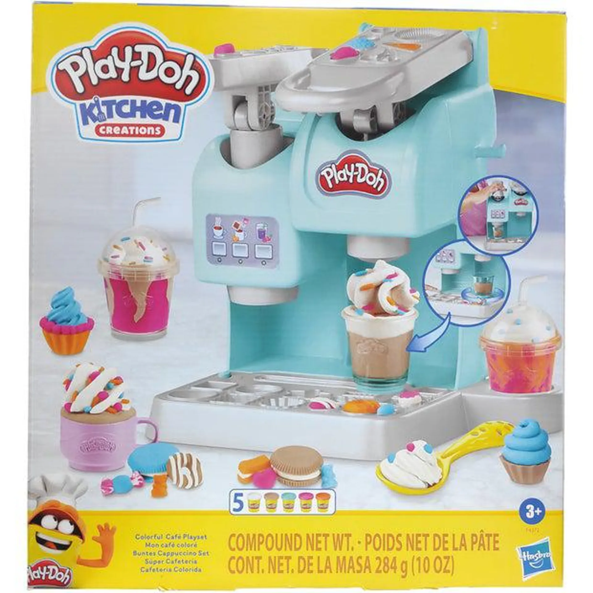 PLAY-DOH KITCHEN CREATIONS COLORFUL CAFE PLAYSET