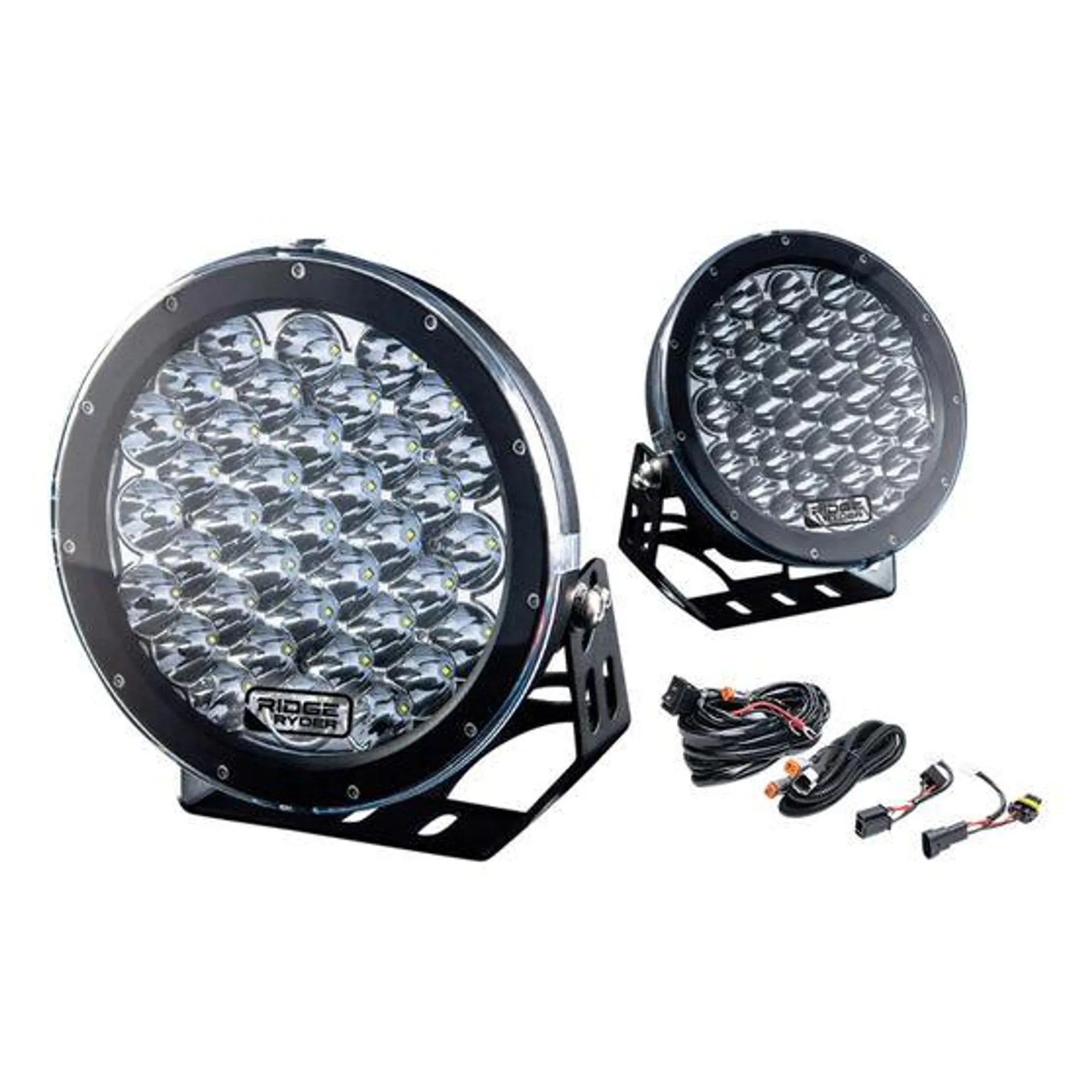 Ridge Ryder LED Driving Light Kit w/ harness - 224mm 135W