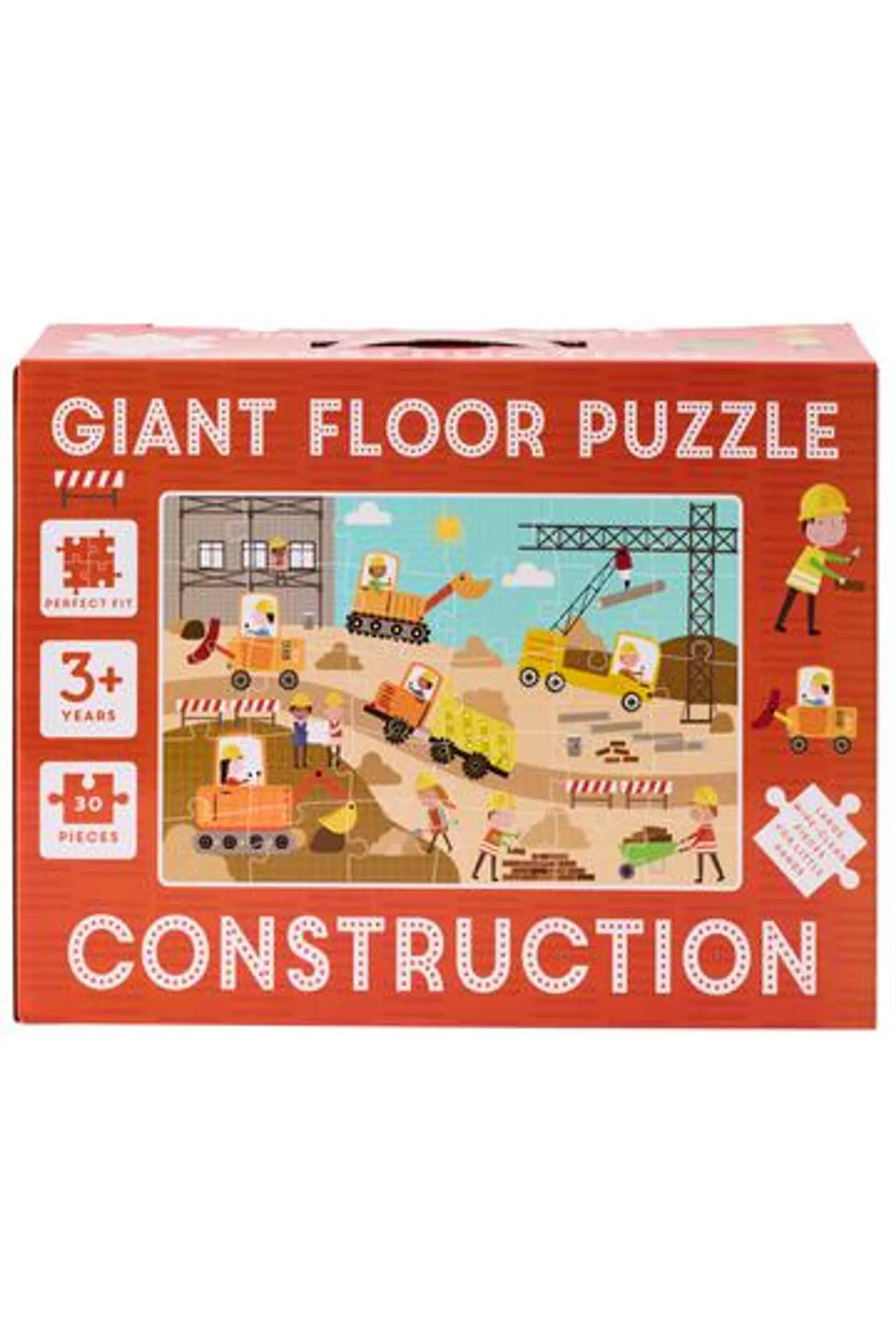 Giant Floor Puzzle Construction