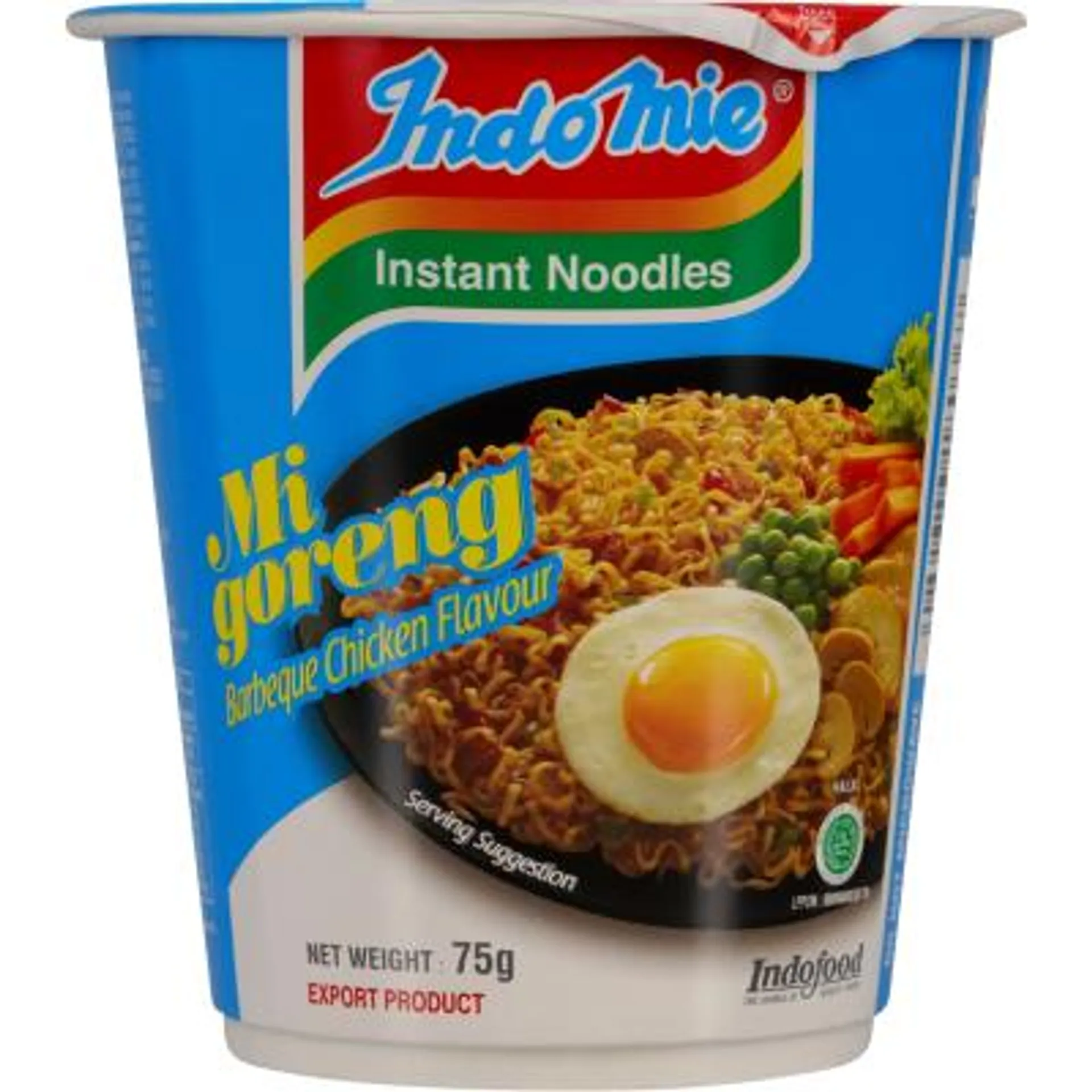 Indomie Mi Goreng Barbeque Chicken Instant Cup Noodles