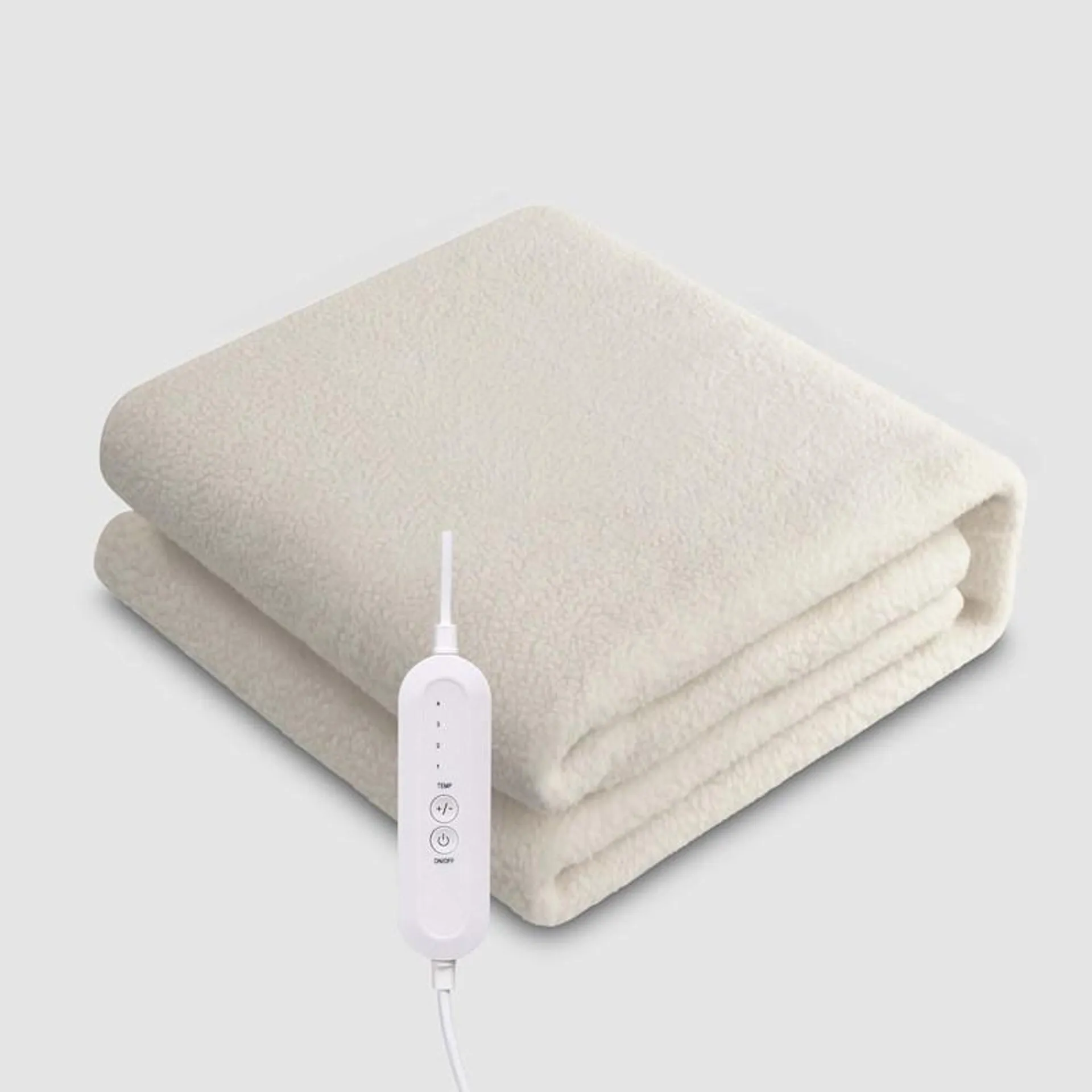 Goldair Fleece Fitted Electric Blanket King Single GFLEBKS