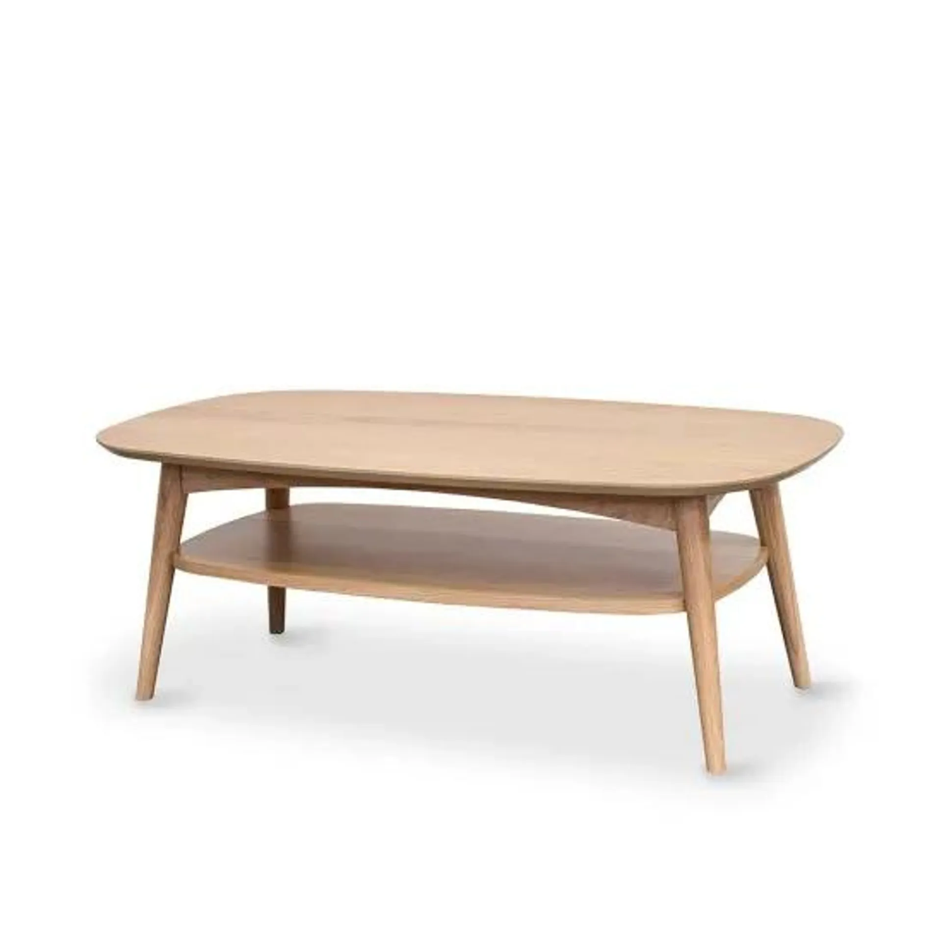 Como Coffee Table with Shelf