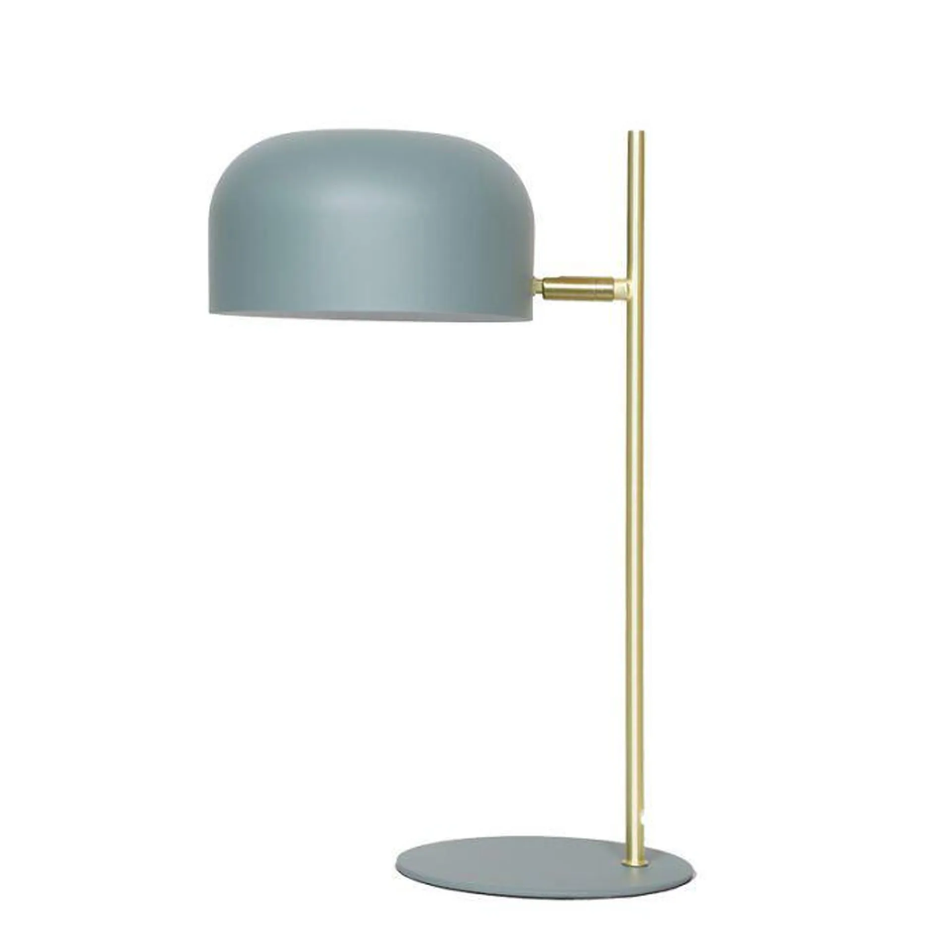 Turin Sea Green/Brushed Brass Desk Lamp