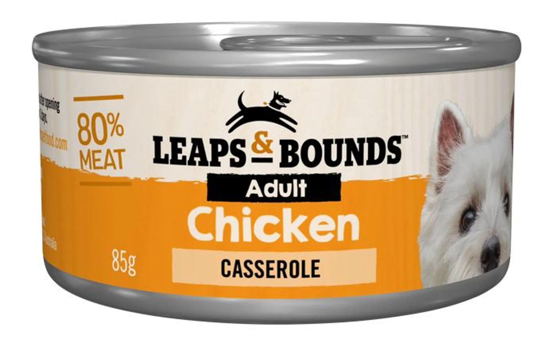 Leaps & Bounds Dog Adult Chicken Casserole 12x85g