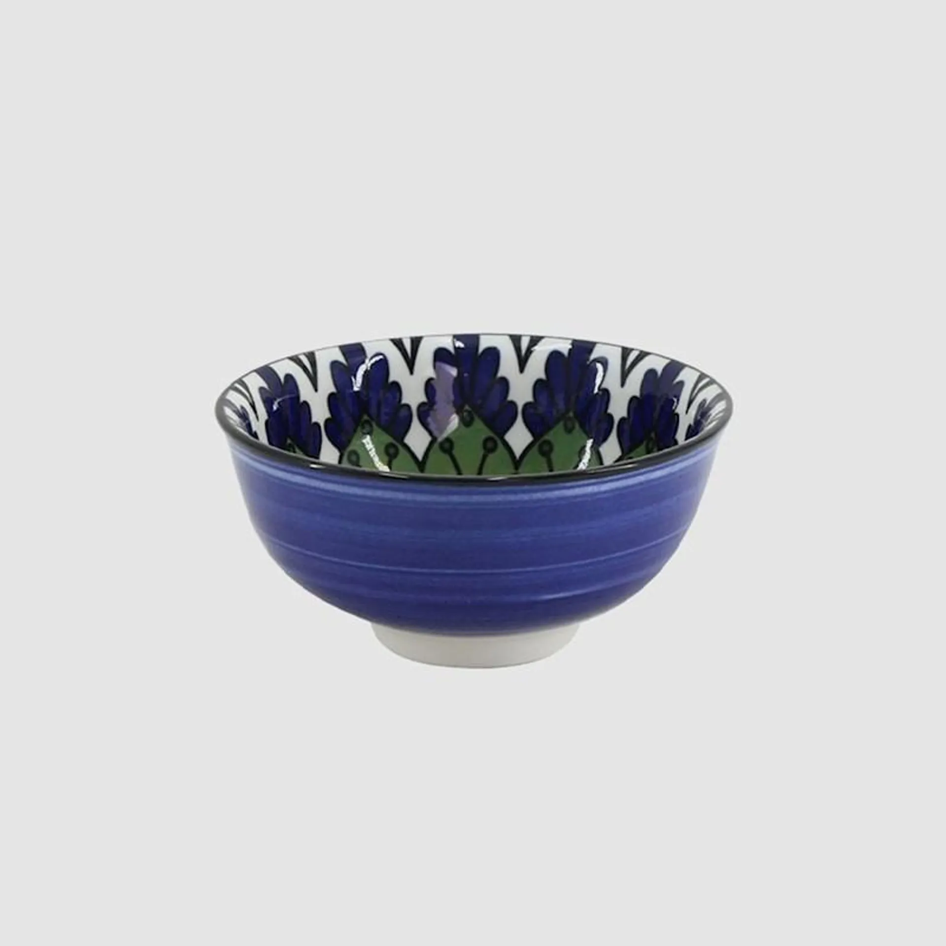 Arthouse Maroc Porcelain Bowl 11.5cm Green/Blue