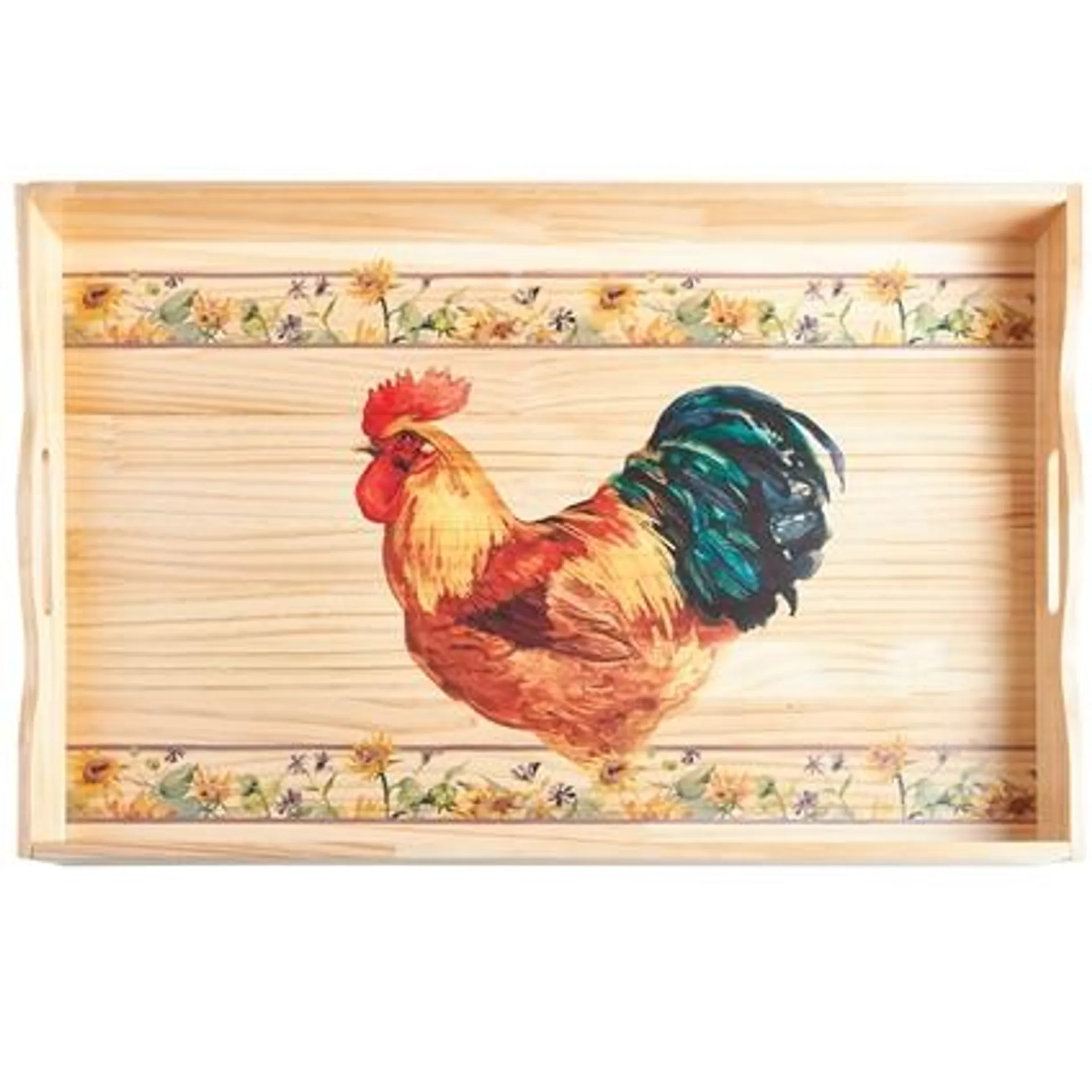 Rooster Serving Tray