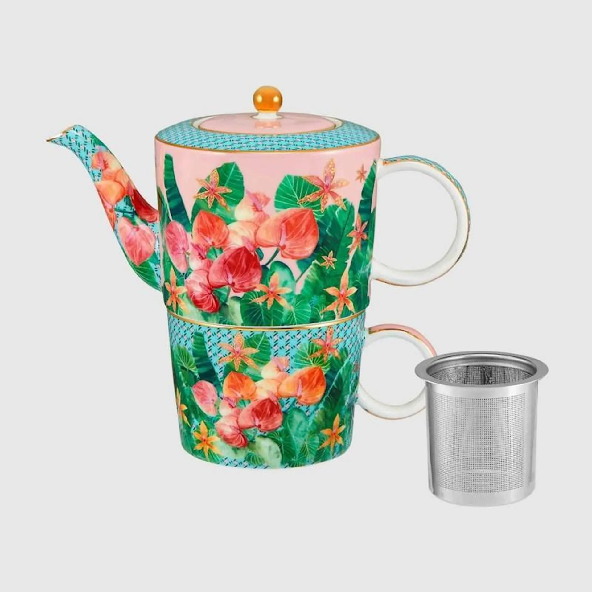 Maxwell & Williams Teas&C's Tropicana Tea for One w/ Infuser